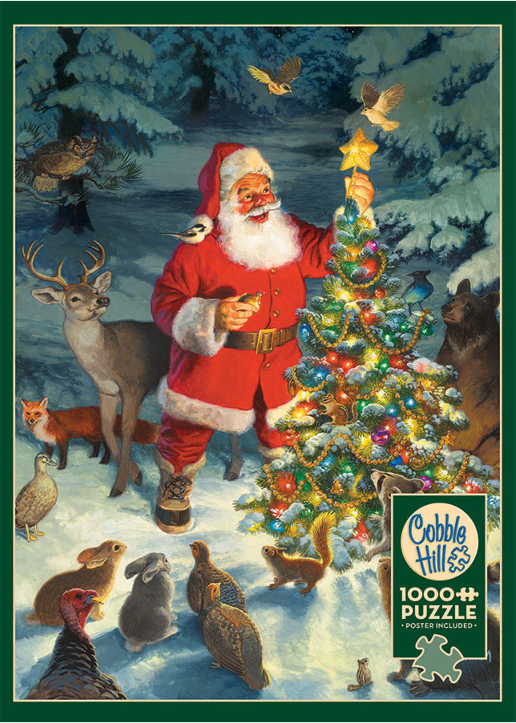 Cobble Hill CH40222 Santa's Tree (Puzzle1000)