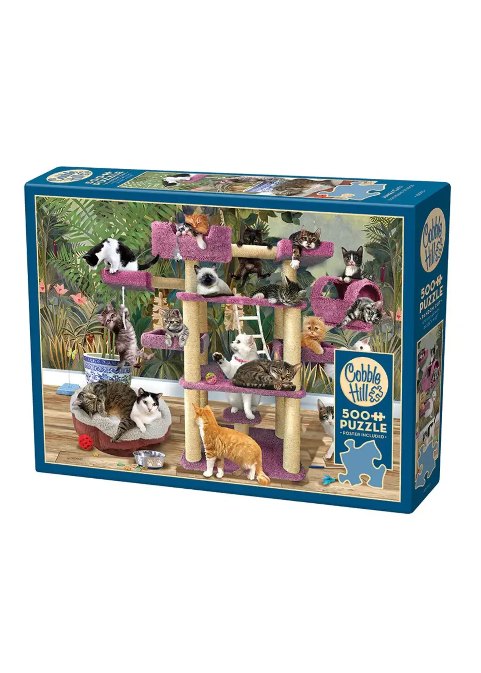 Cobble Hill CH45095 Jungle Cats (Puzzle500)