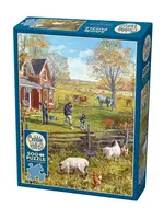Cobble Hill CH45117 Young Family Farm (Puzzle500)