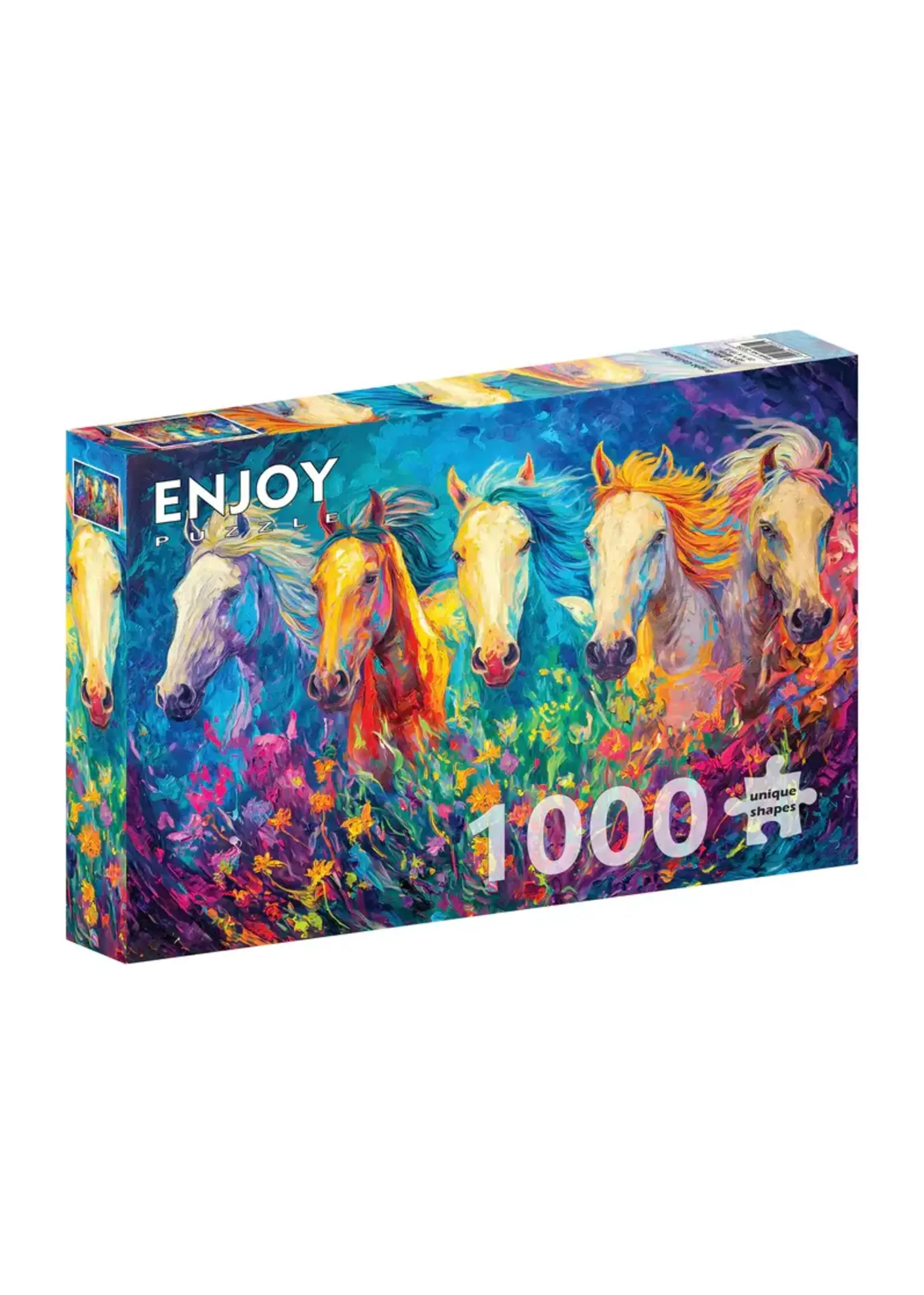 Enjoy Puzzle E2275 Bright Galloping (Puzzle1000)