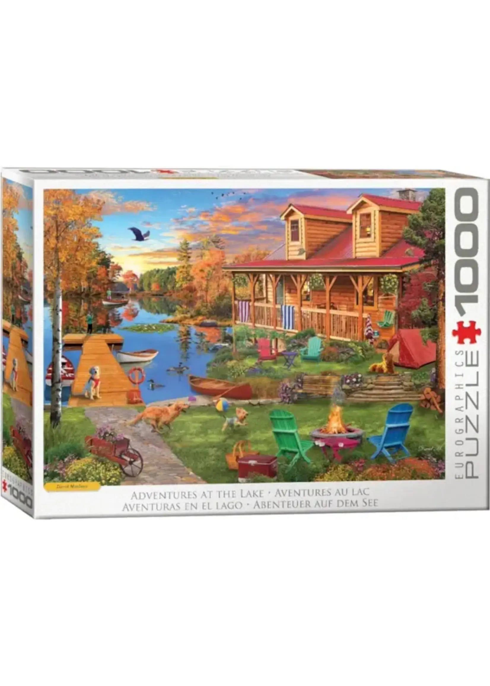 Eurographics EUR6136 Adventures at the Lake (Puzzle1000)