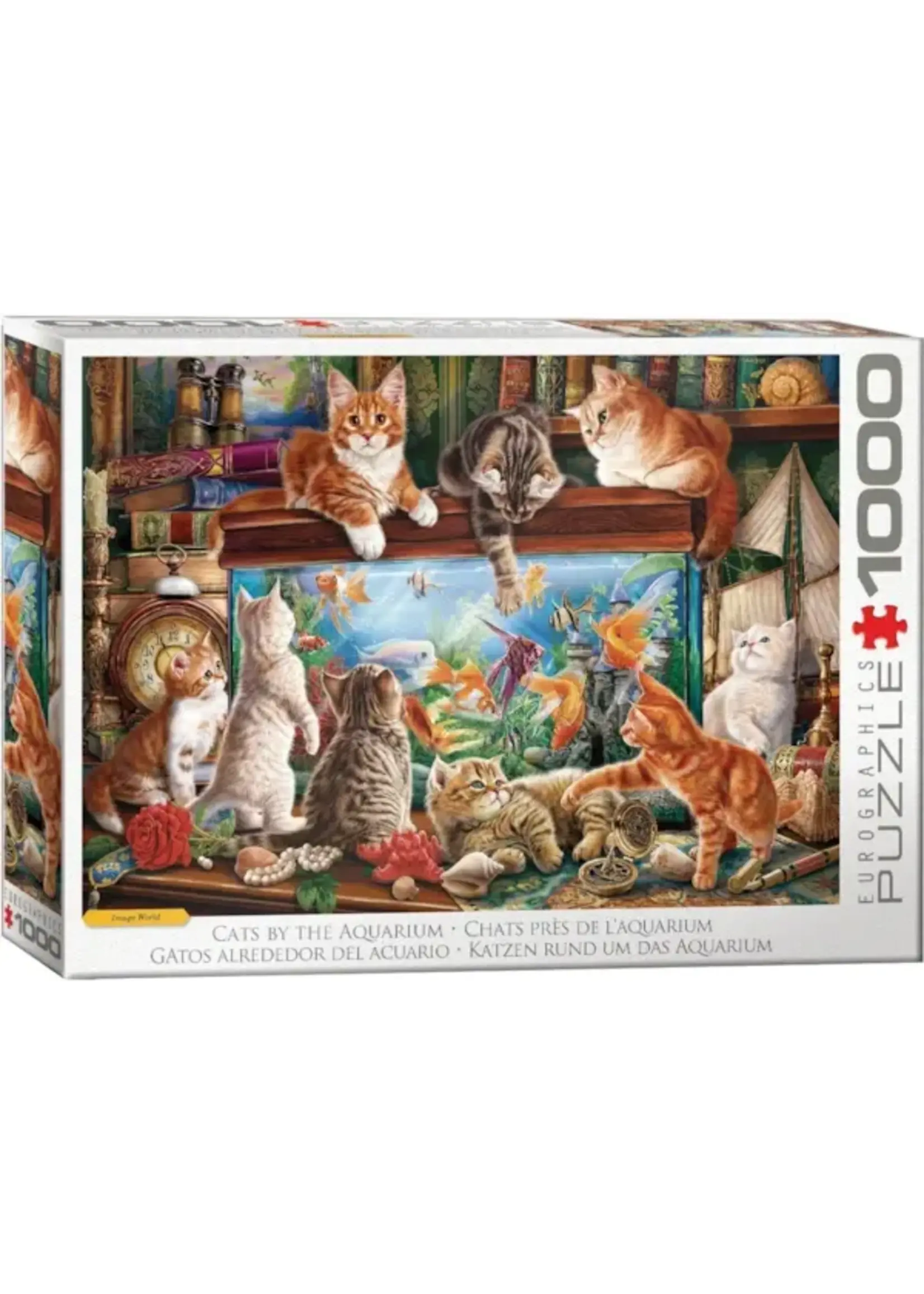 Eurographics EUR6138 Cats by the Aquarium (Puzzle1000)