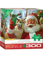 Eurographics EUR83006080 Selfie with Santa (Puzzle300)