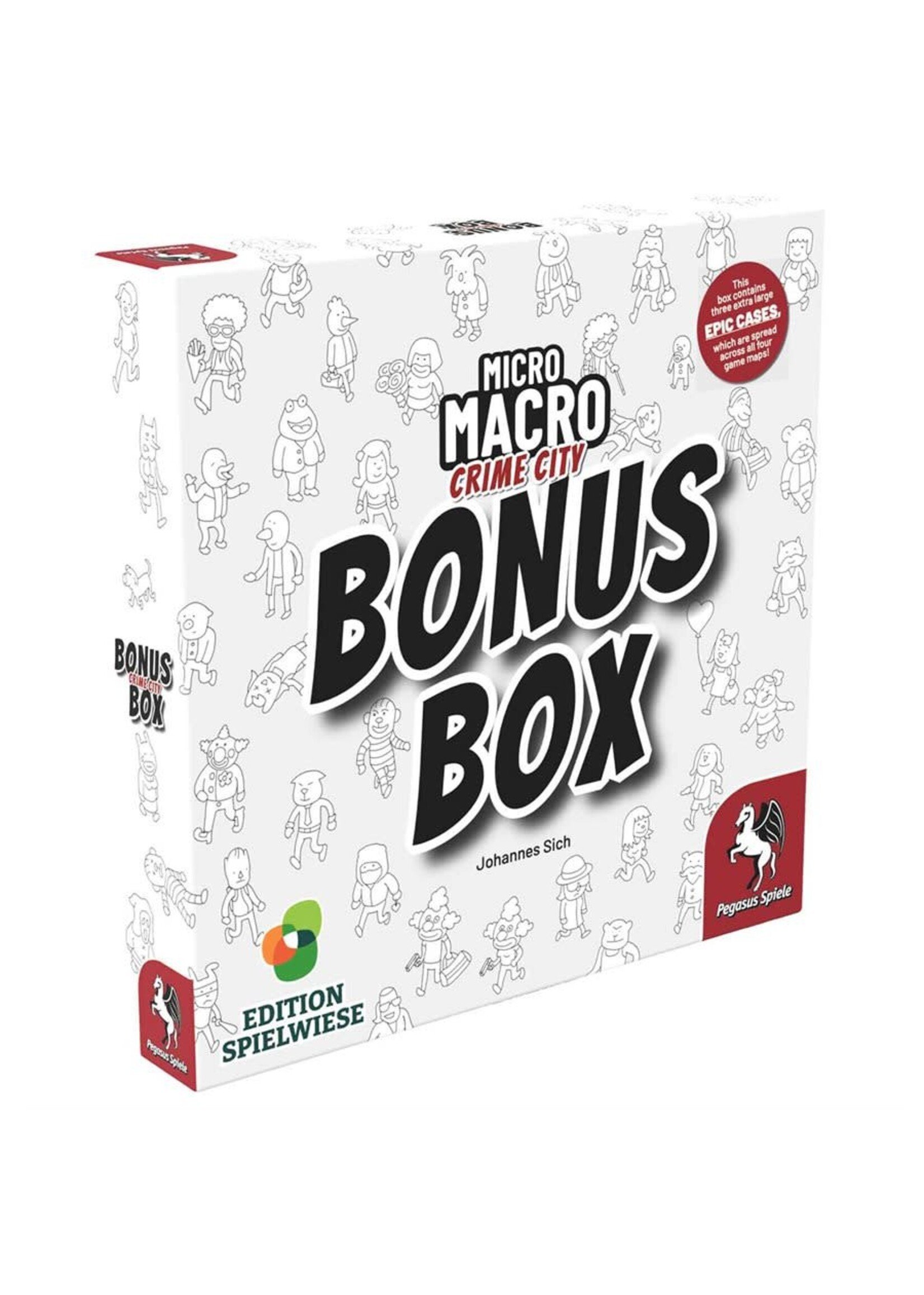 Pegasus Spiele MicroMacro - Crime City - Bonus Box