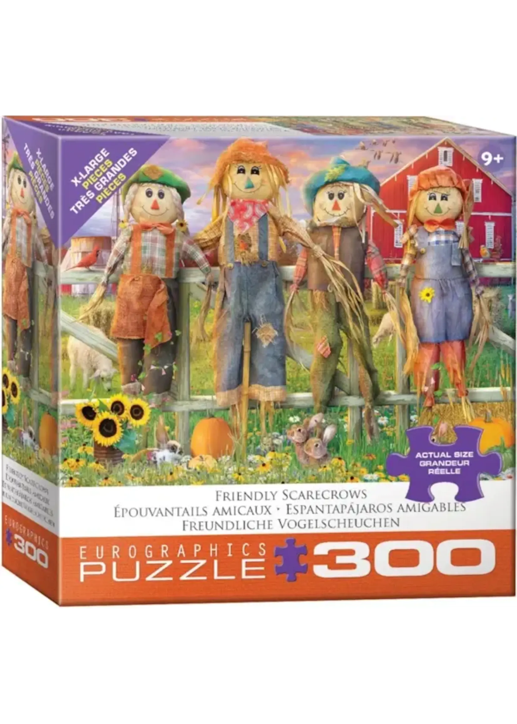 Eurographics EUR6165 Friendly Scarecrows (Puzzle300)