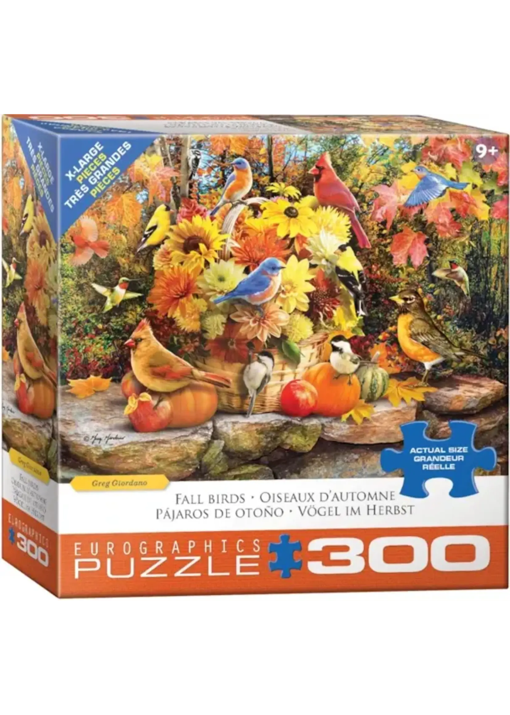 Eurographics EUR6135 Fall Birds (Puzzle300)