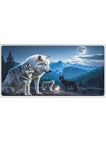 Mouse Pad 12x24 Inch Wolves