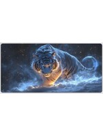Mouse Pad 12x24 Inch White Tiger