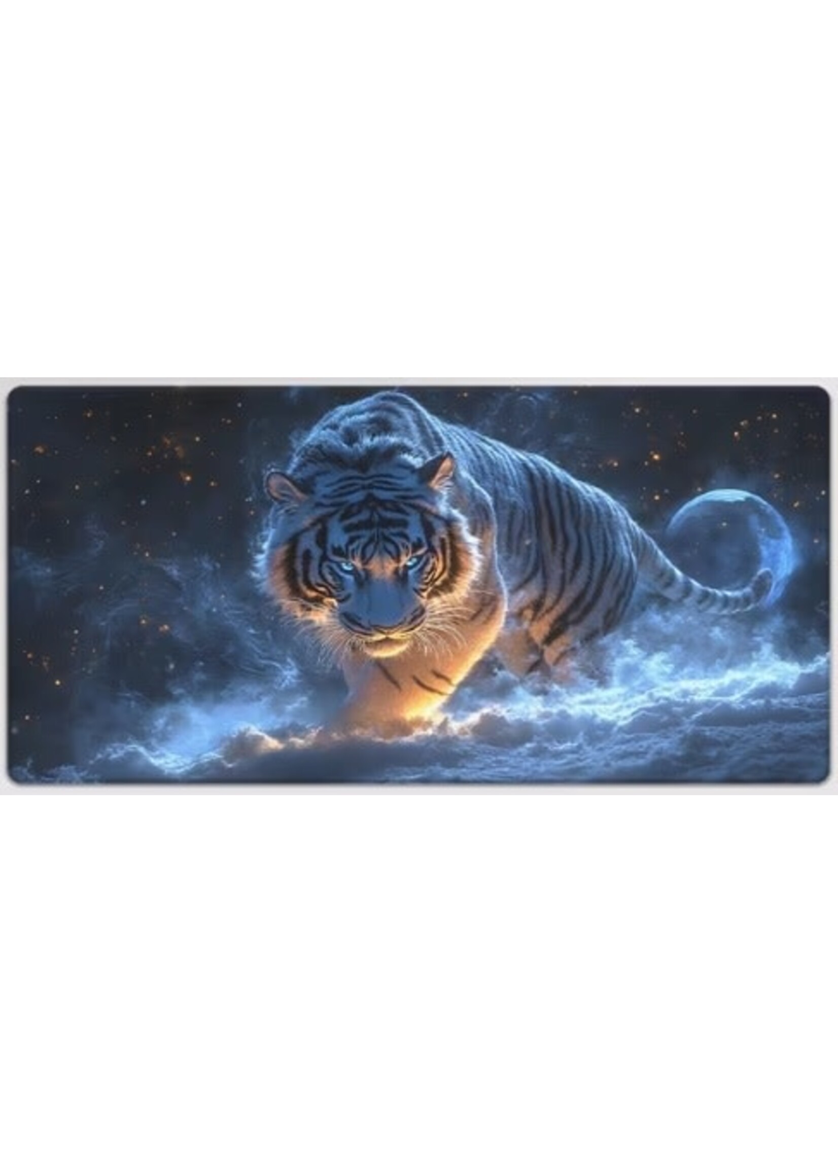 Mouse Pad 12x24 Inch White Tiger