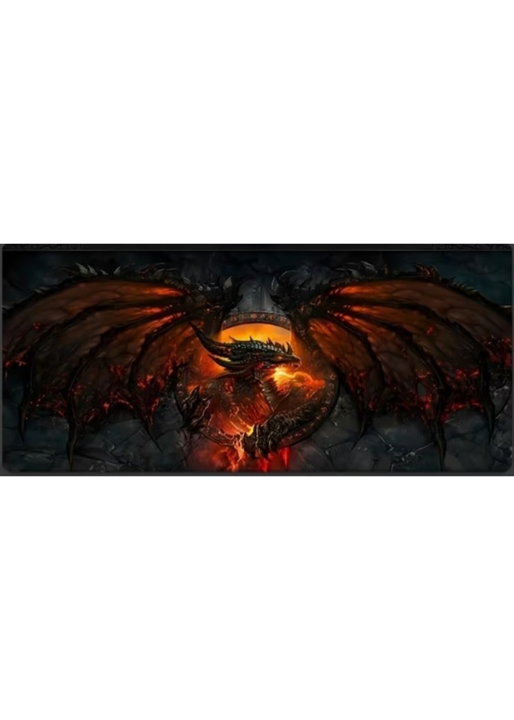 Mouse Pad 12x24 Inch Dark Dragon