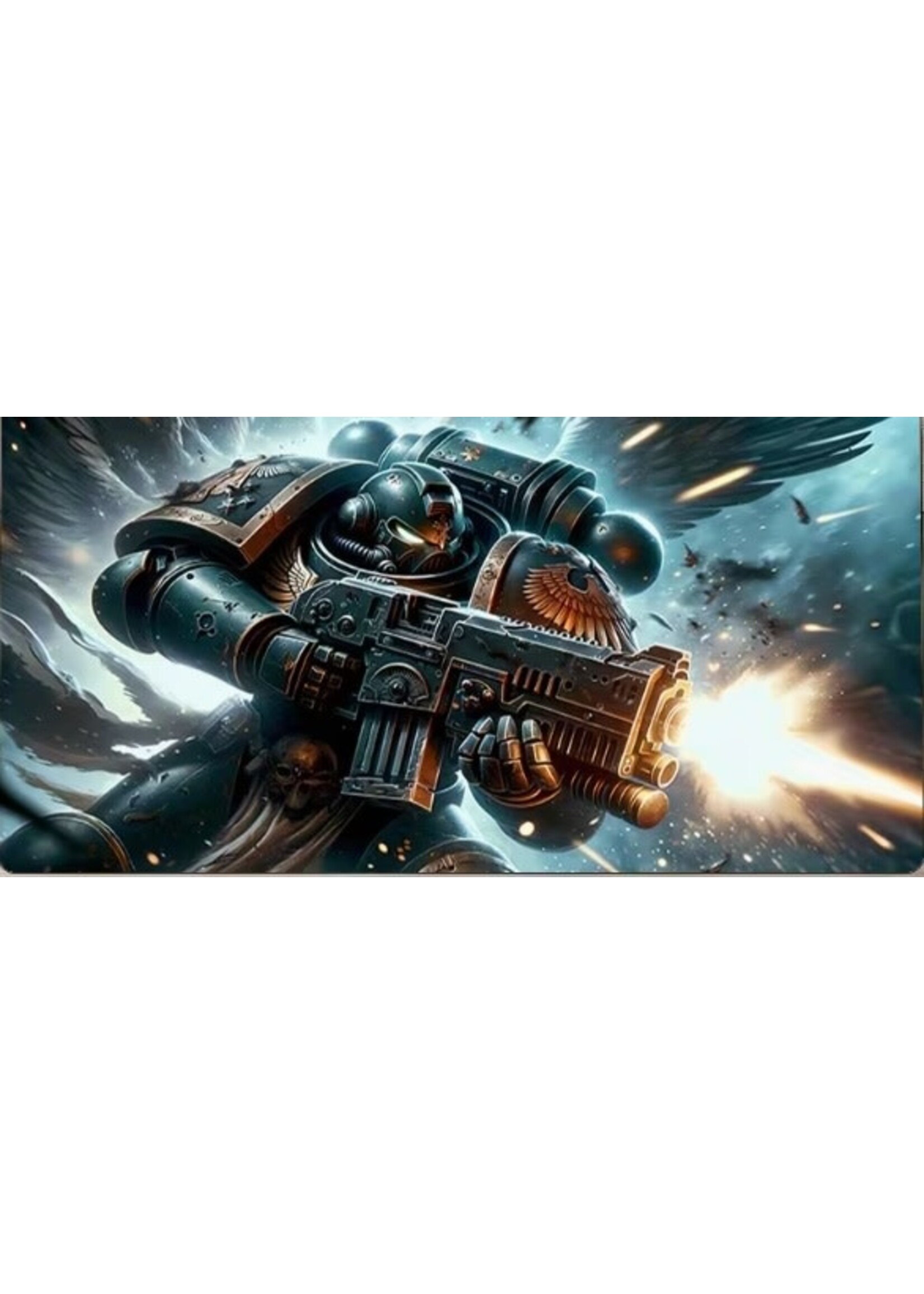 Mouse Pad 12x24 Inch Space Marine