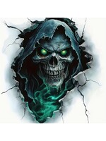 Sticker Evil Skull