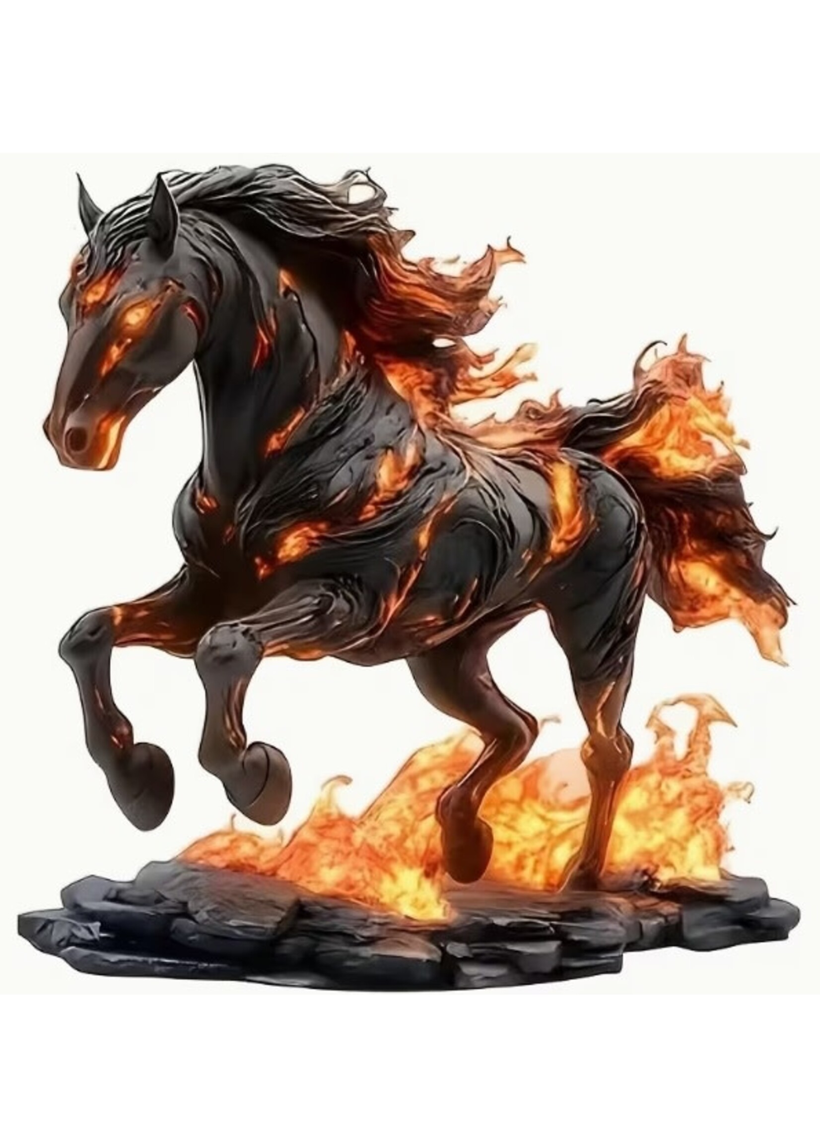 Sticker Flame Horse