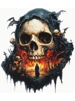 Sticker Fantasy Skull