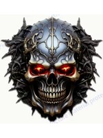 Sticker Metal Skull