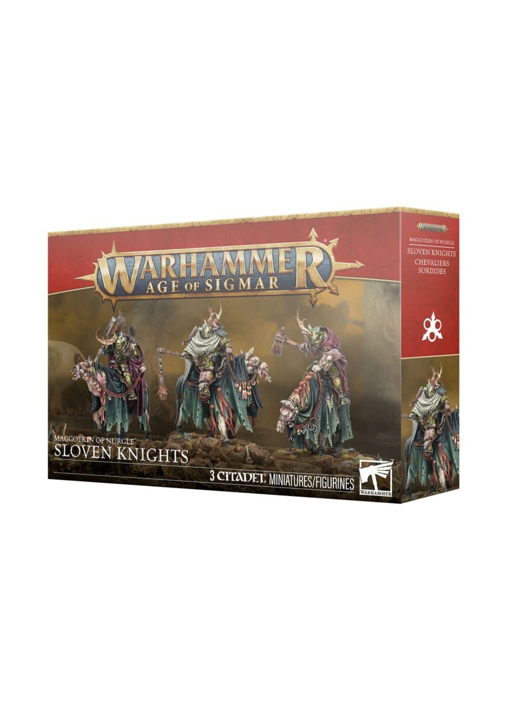 AoS Maggotkin of Nurgle Sloven Knights