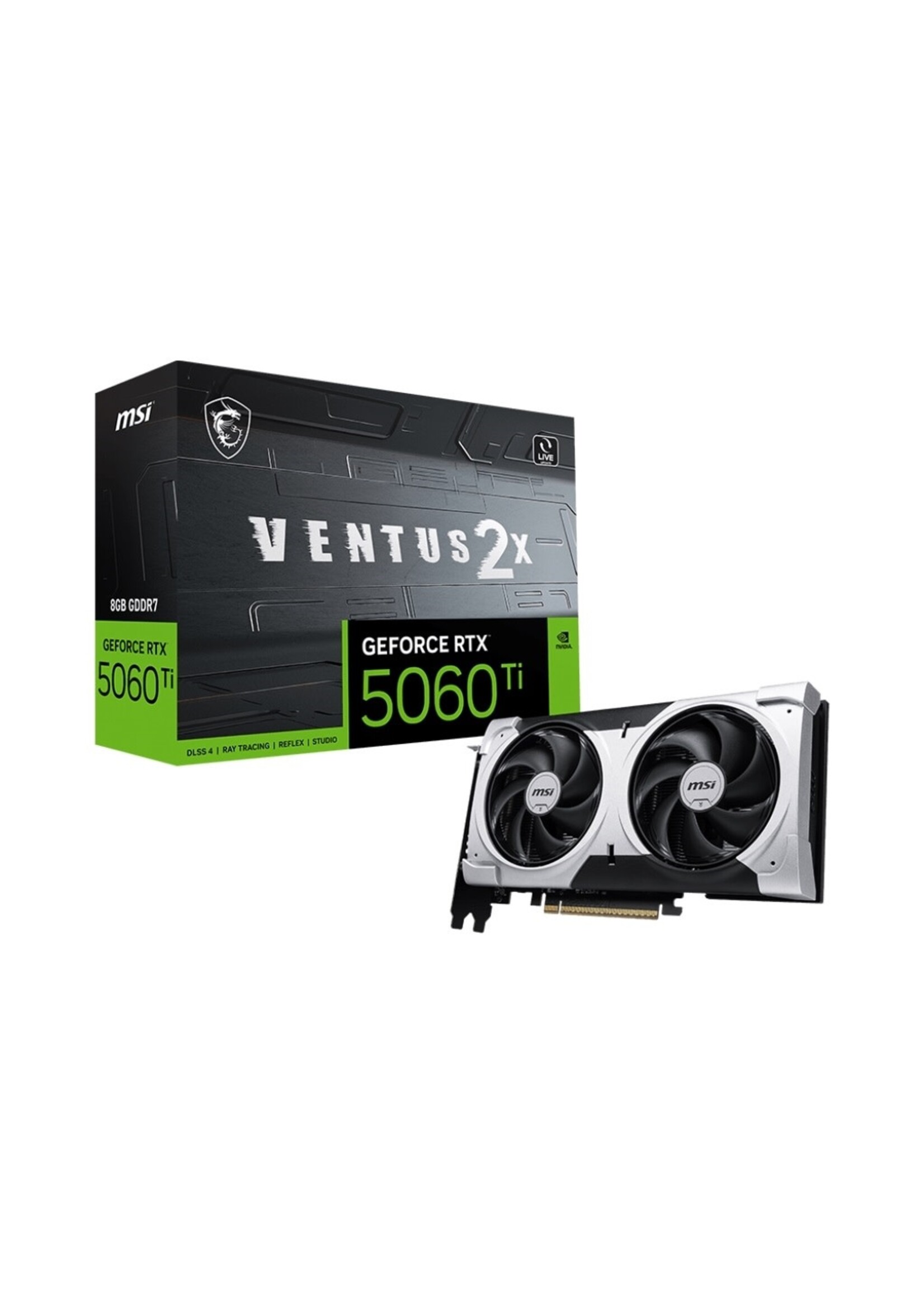 MSI MSI GeForce RTX 5060 Ti 8G Ventus 2X Plus 8GB GDDR7
