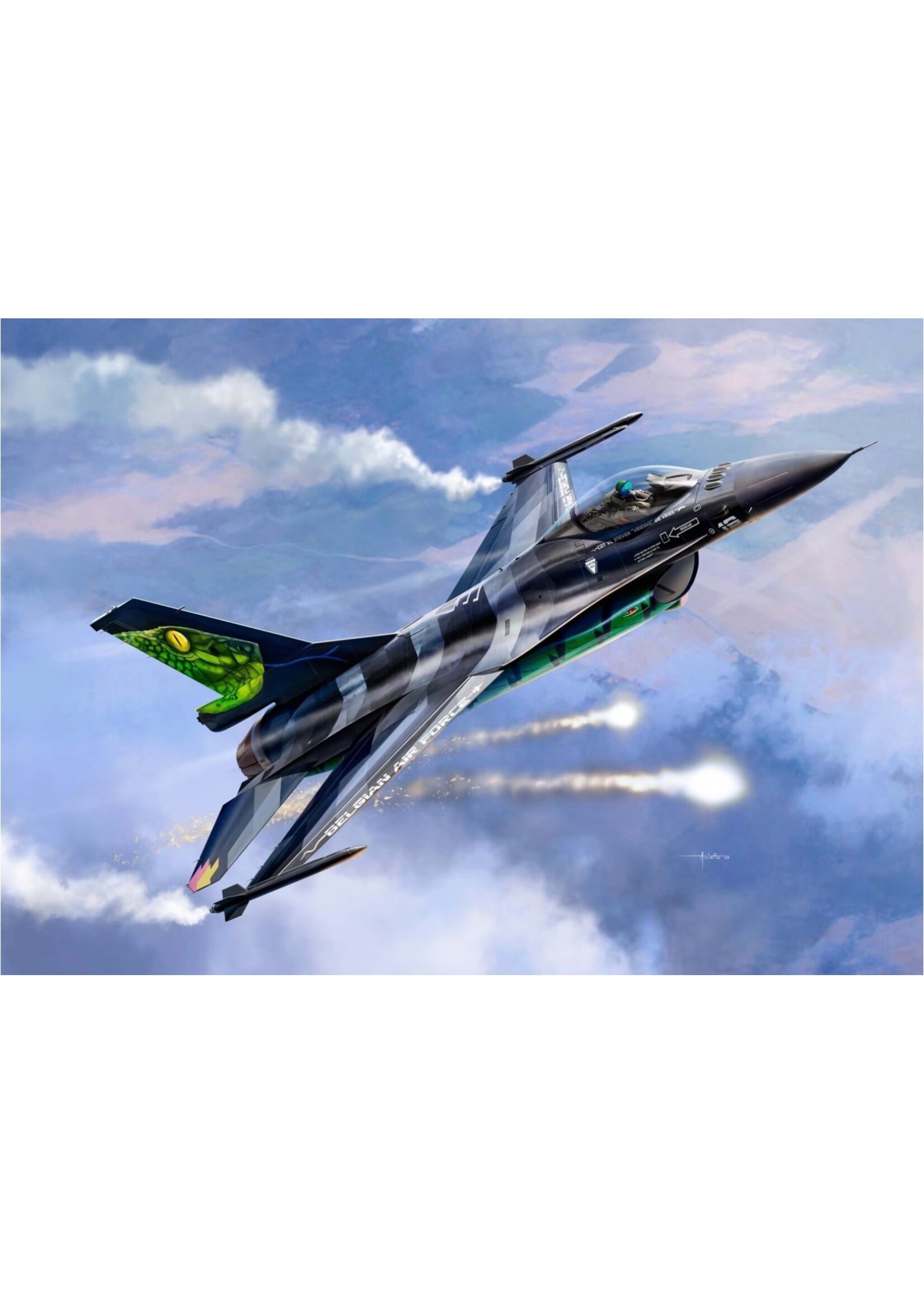 KInetic KIN48154 F-16A MLU Belgian (1/48)