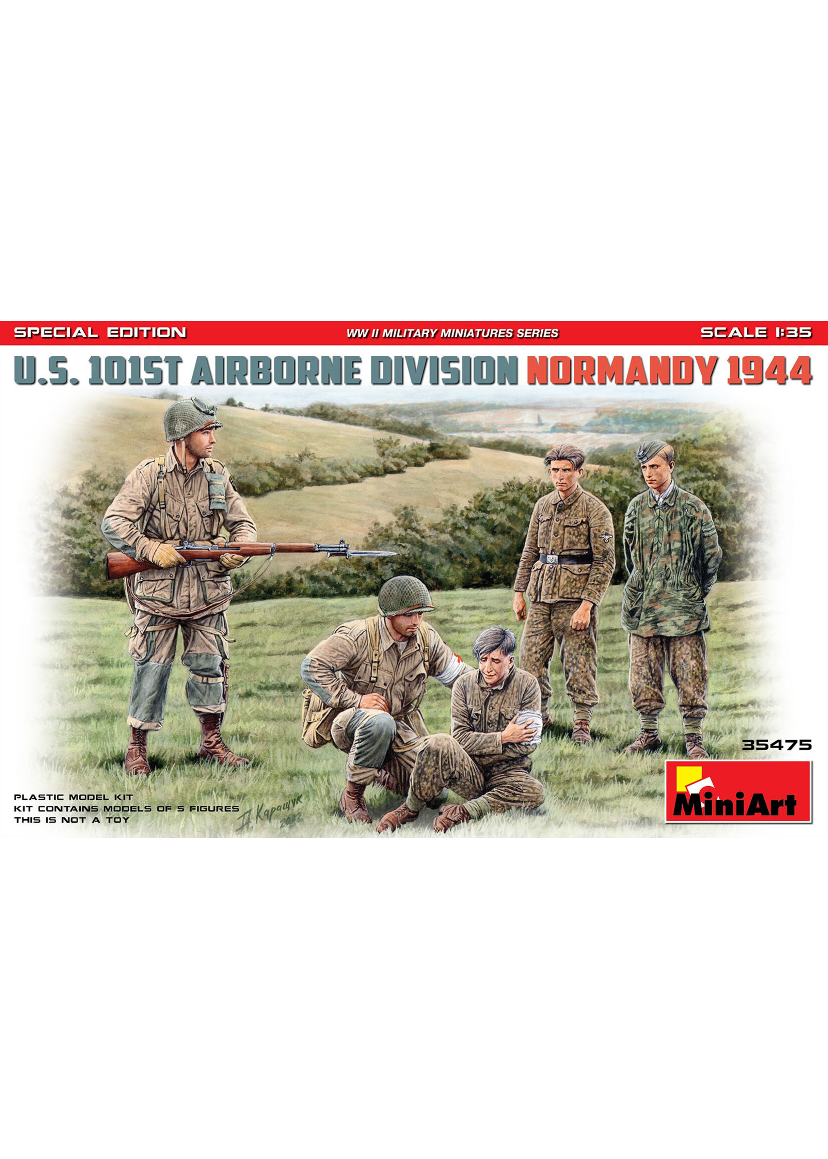 MiniArt MIART35475 US 101st Airborne Division Normandy 1944 (1/35)