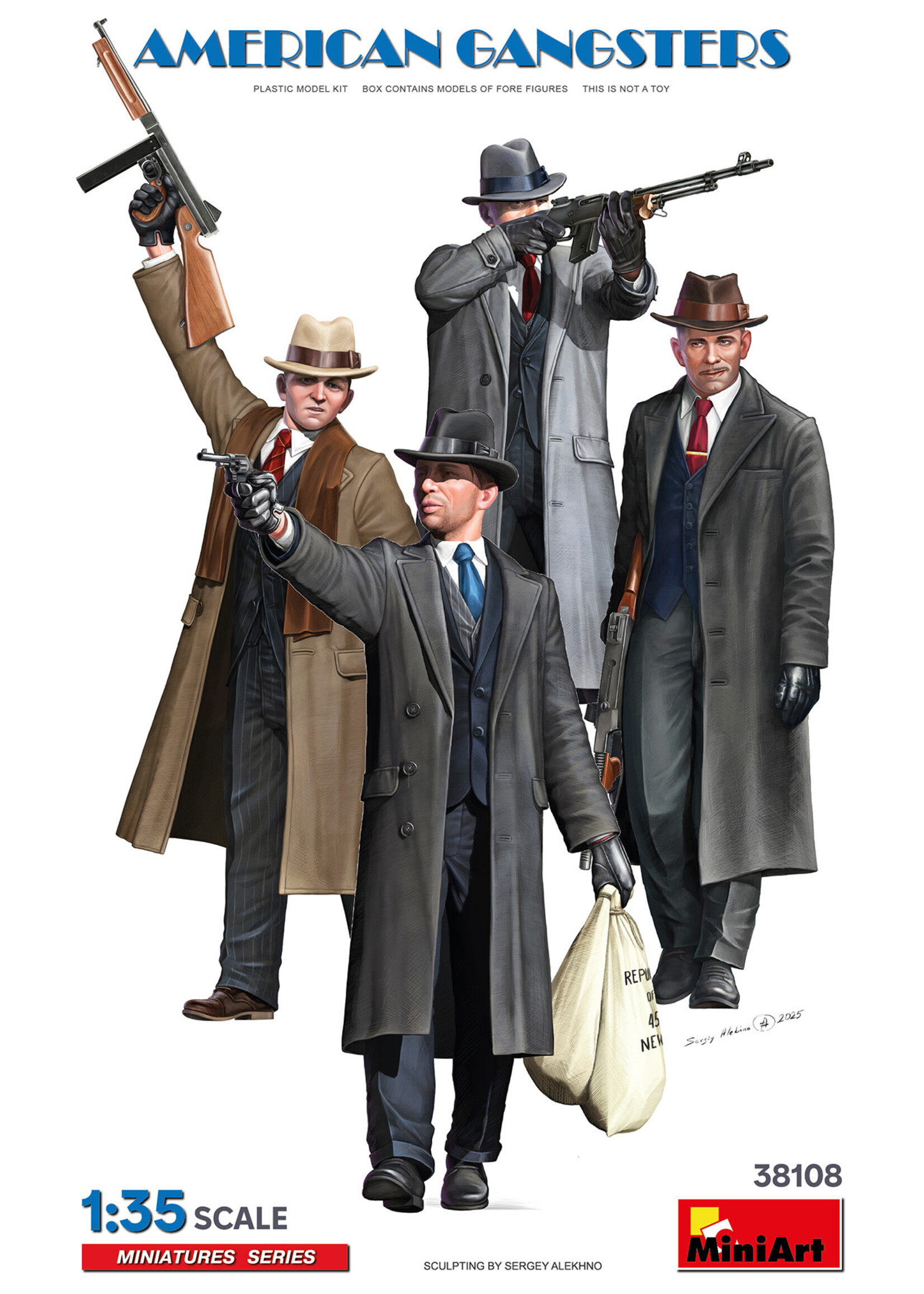 MiniArt MIART38108 American Gangsters (1/35)