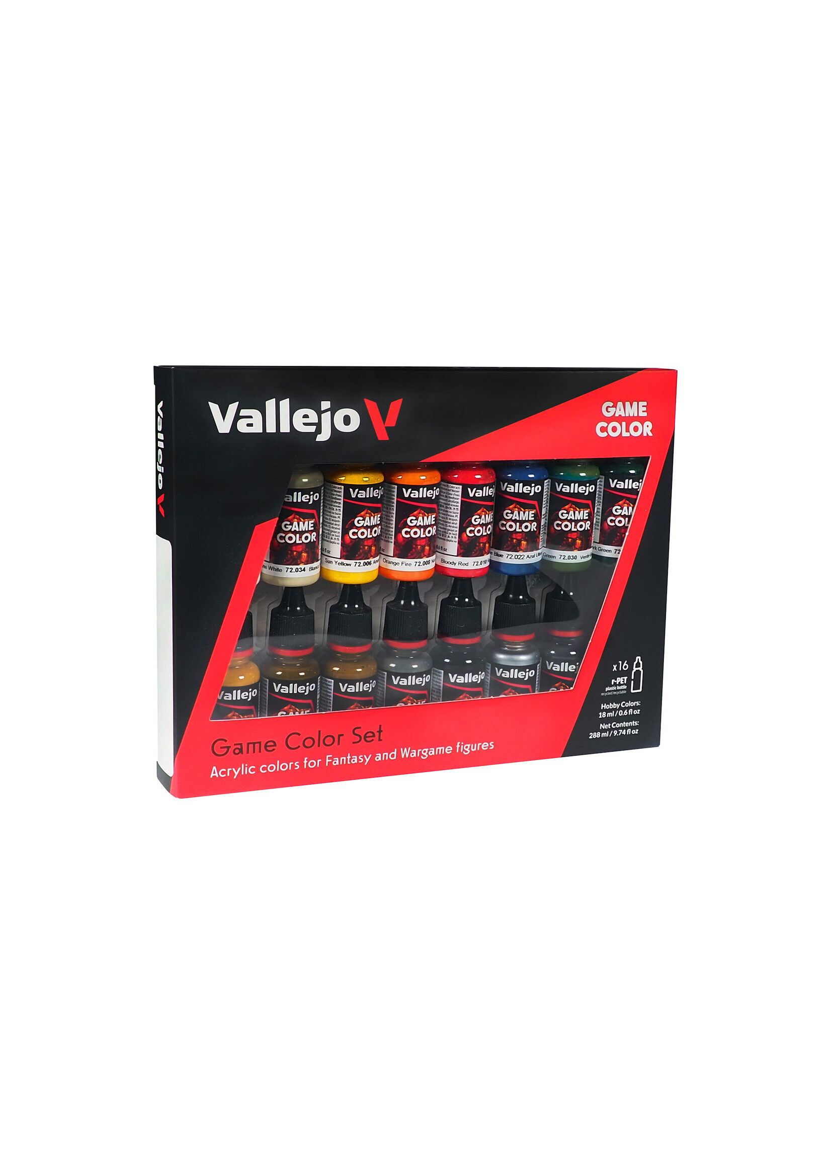 Vallejo VAL72299 Game Colour Introduction Set (16pc)