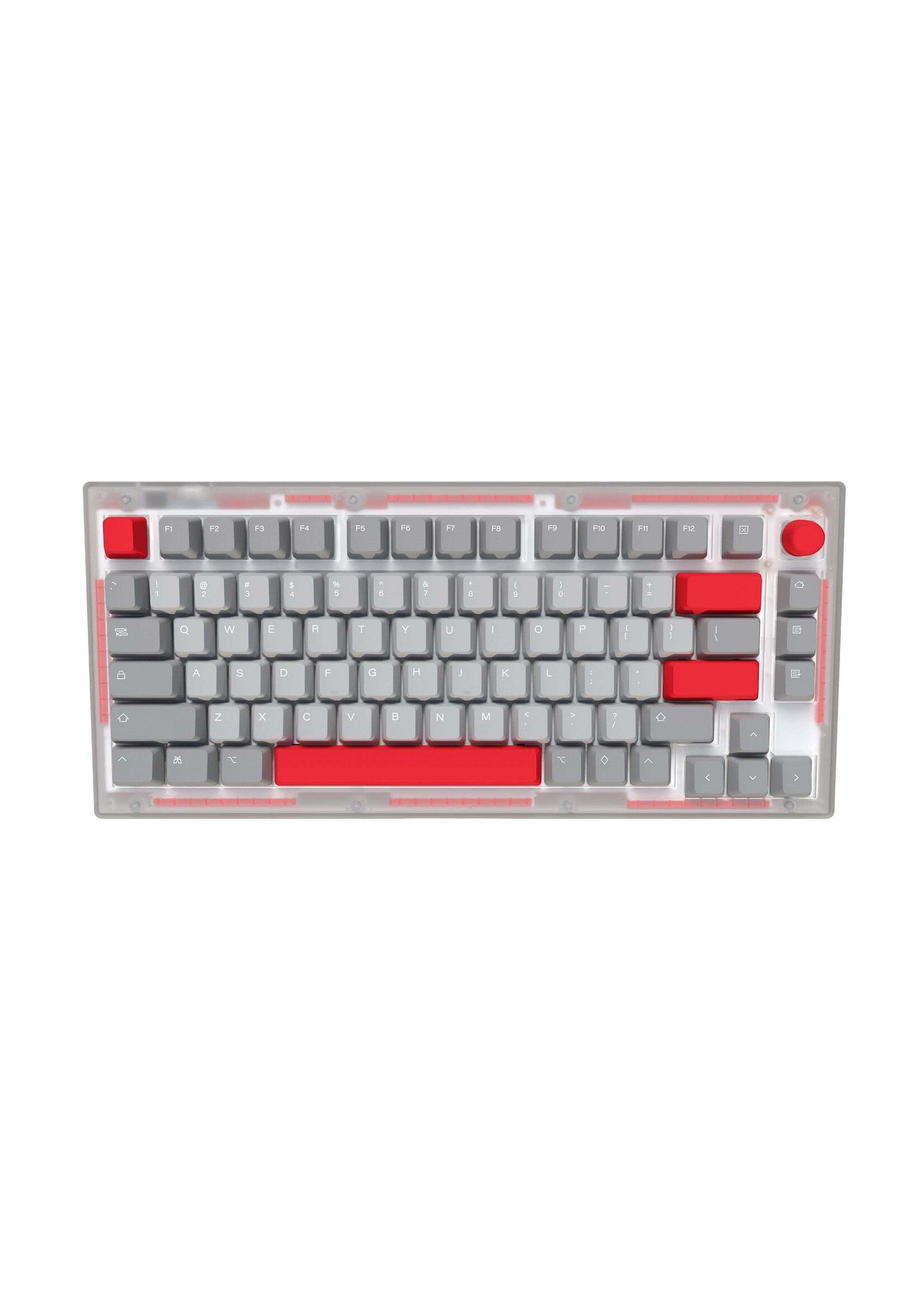 ONEofZERO Si75-HE Hall-Effect Keyboard - Red