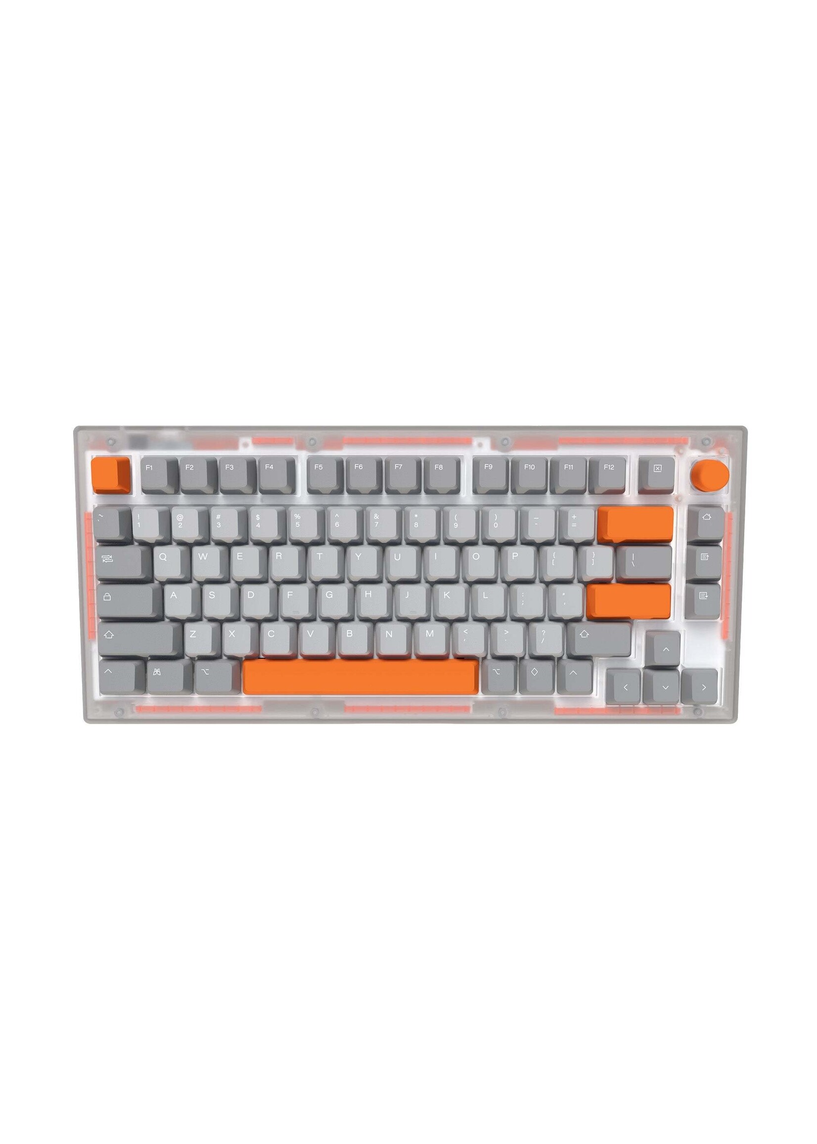 ONEofZERO Si75-HE Hall-Effect Keyboard - Orange