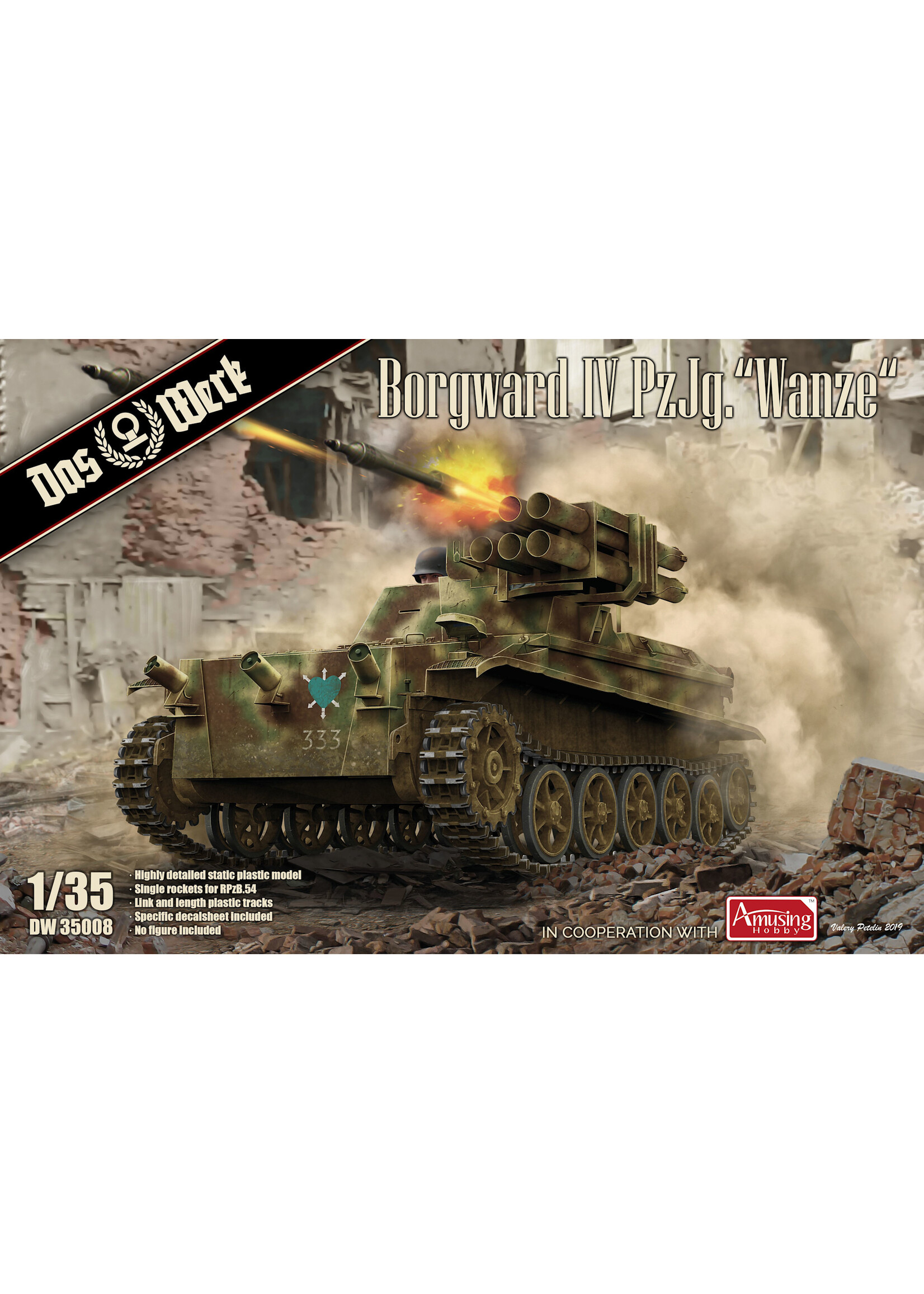 Das Werk DW35008 Borgward IV Pz.Jg.Wanze (1/35)