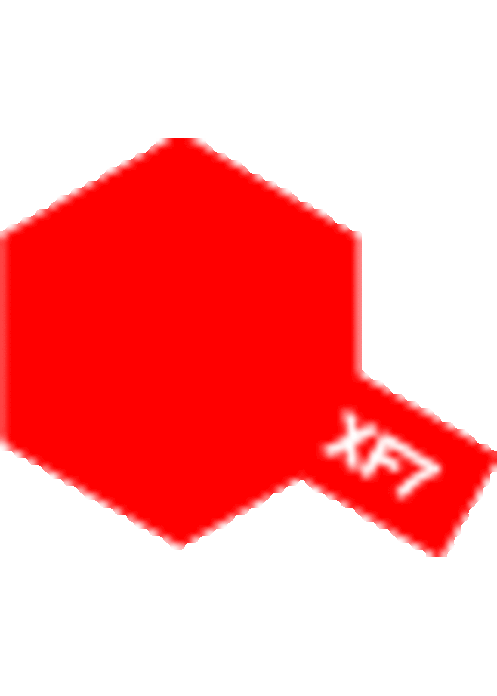 Tamiya TAMEXF07 Enamel Flat Red (10ml)