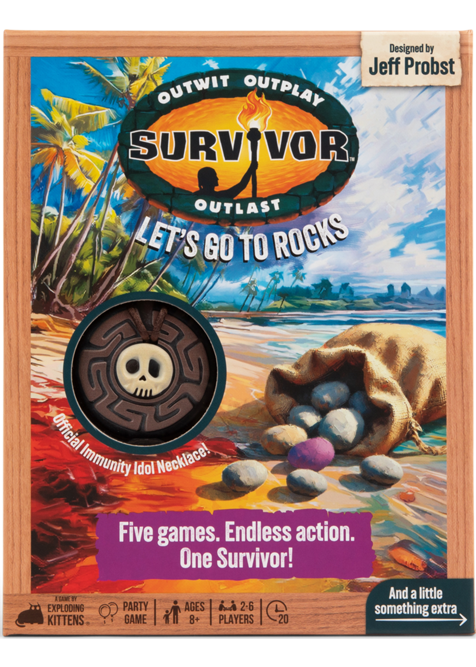 Survivor Lets Go To Rocks