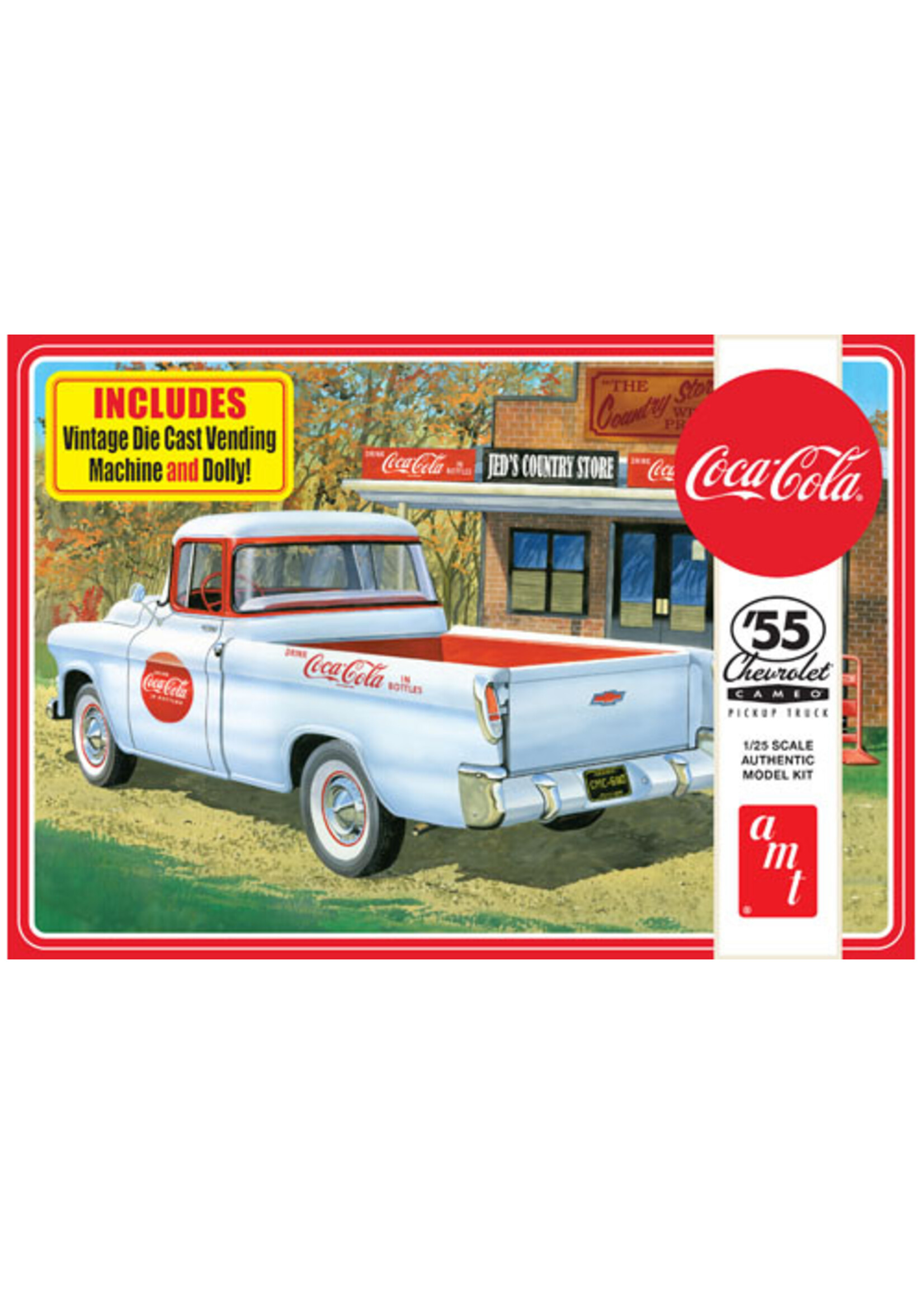 AMT AMT1094 1955 Chevy Cameo Pickup Coca Cola (1/25)