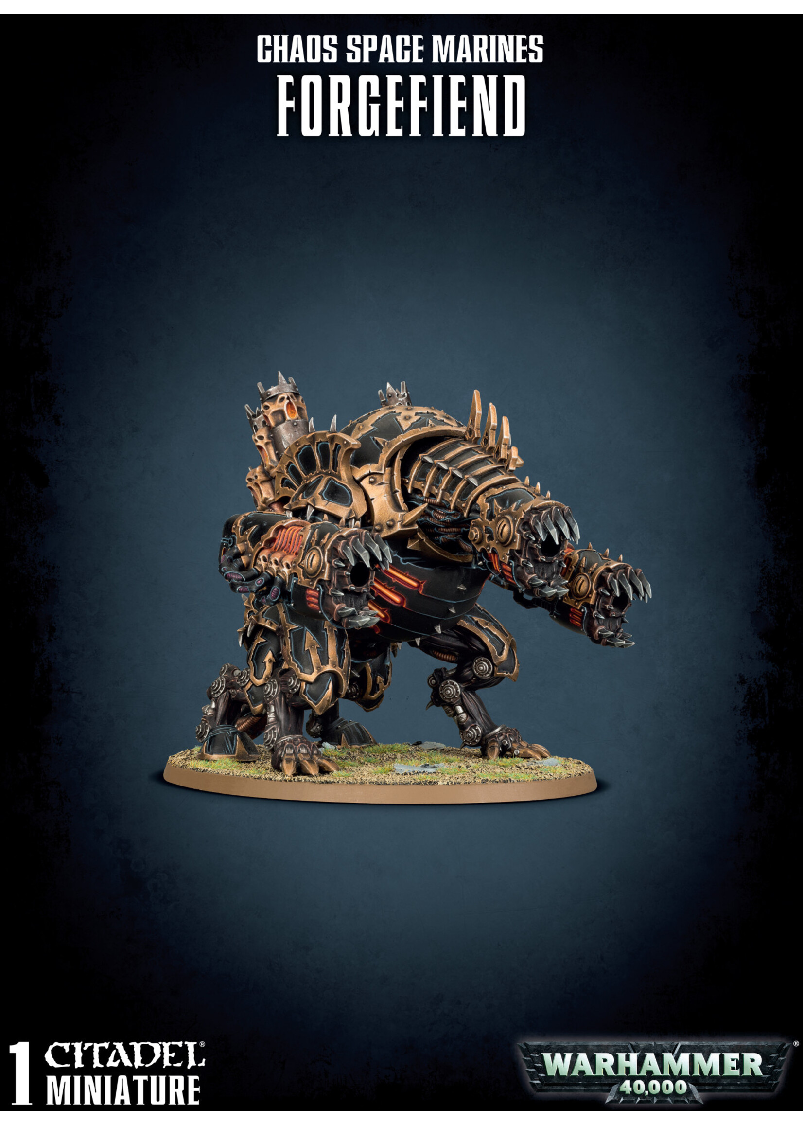 WH40K Chaos Space Marines Forgefiend
