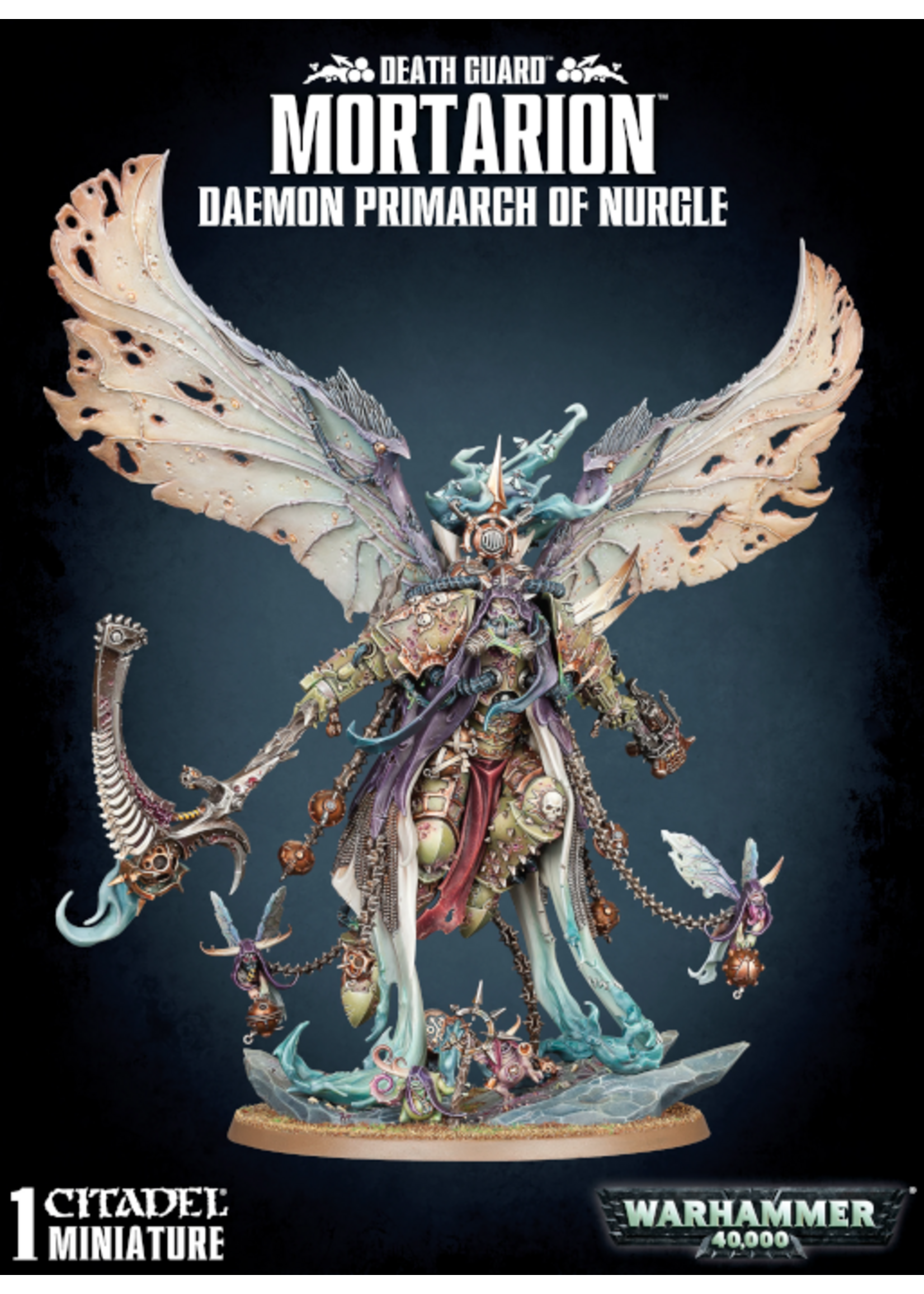 WH40K Death Guard Mortarion Daemon Primarch of Nurgle