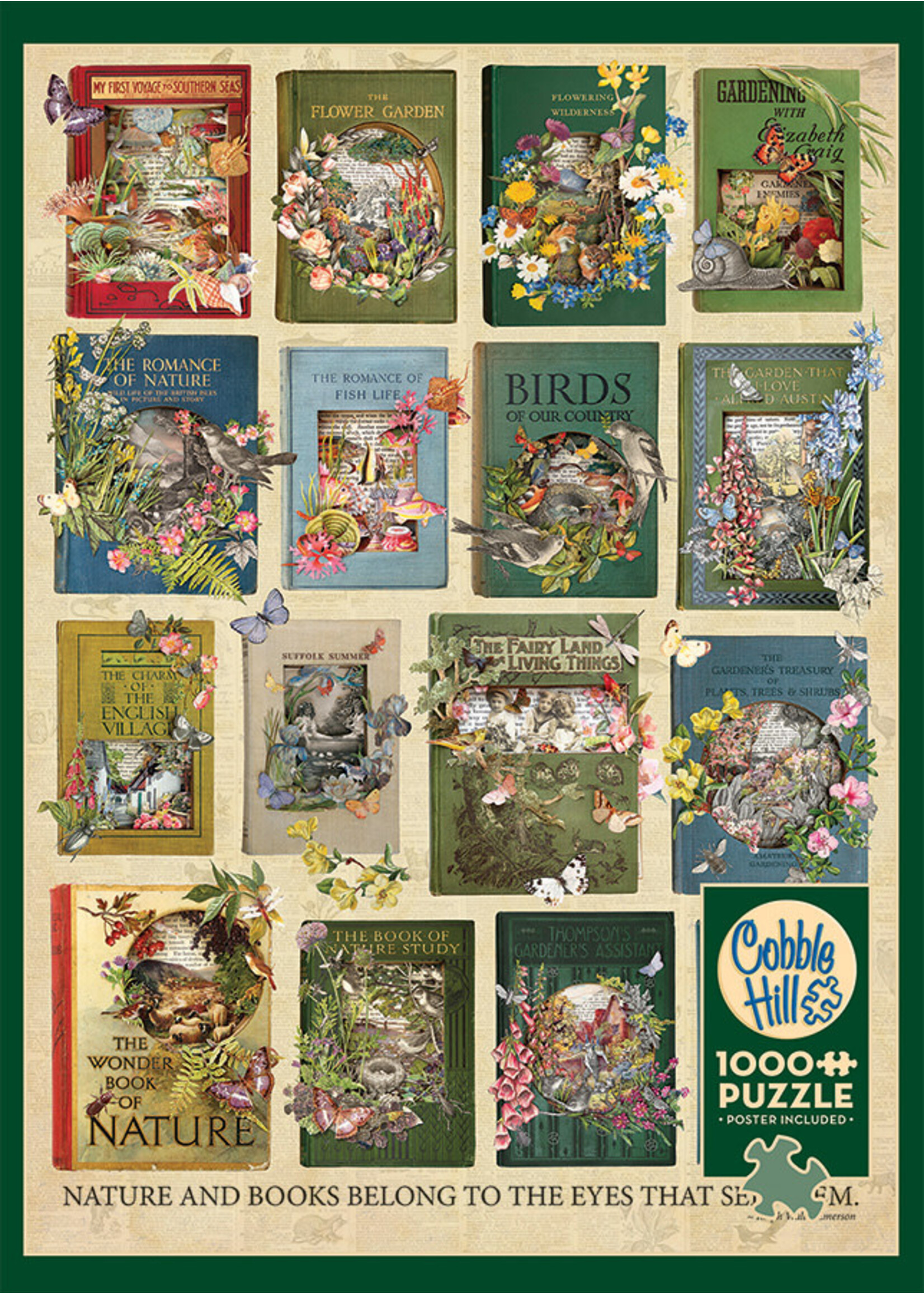 Cobble Hill CH40197 The Nature of Books (Puzzle1000)
