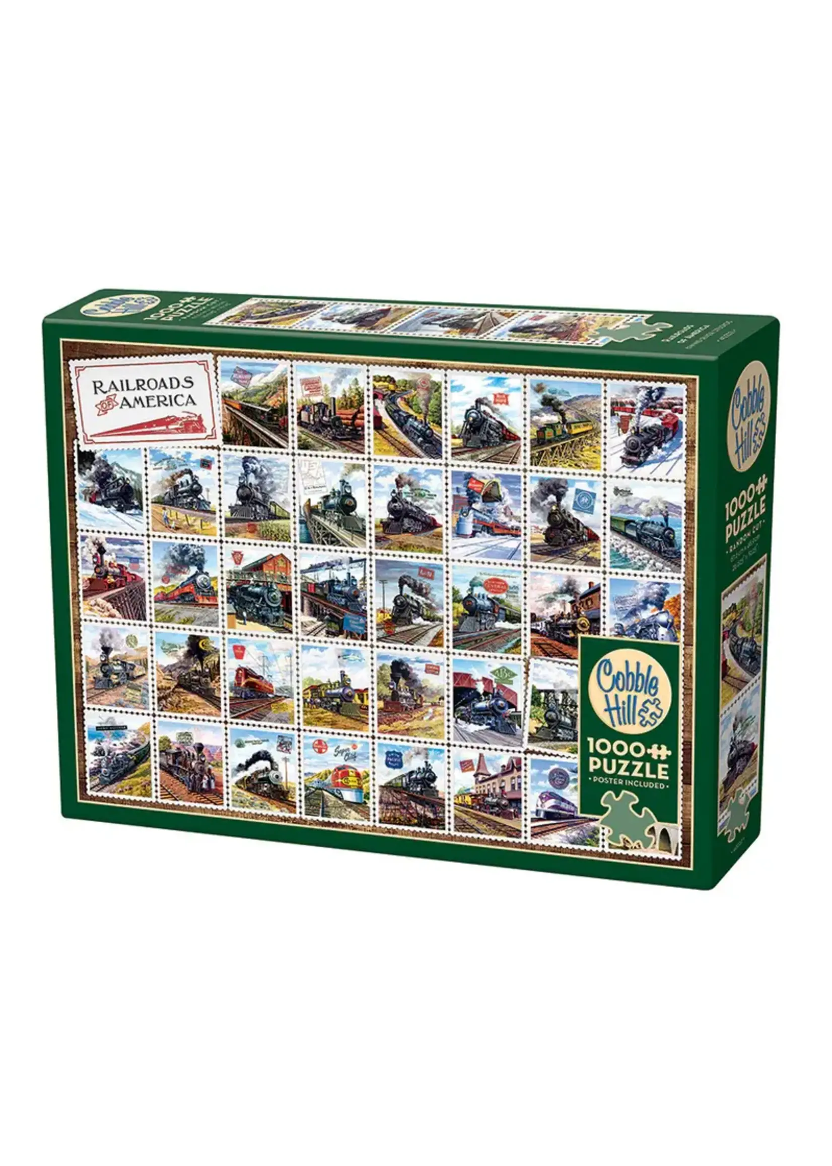 Cobble Hill CH40232 Railroads of America (Puzzle1000)