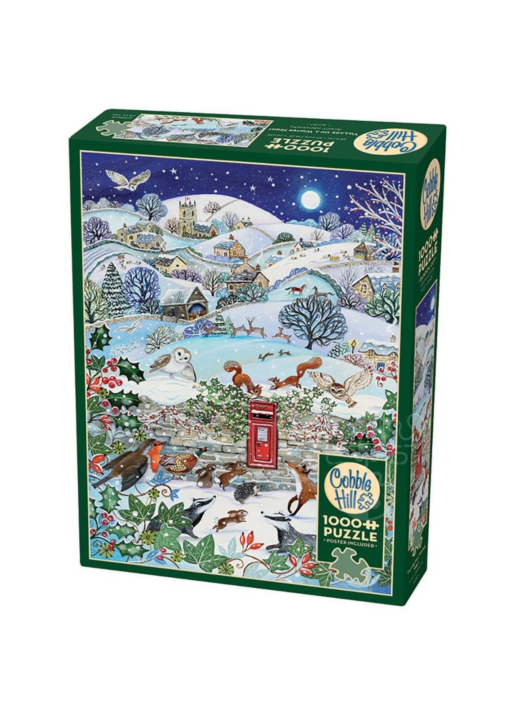 Cobble Hill CH40257 Village on a Winter Night (Puzzle1000)