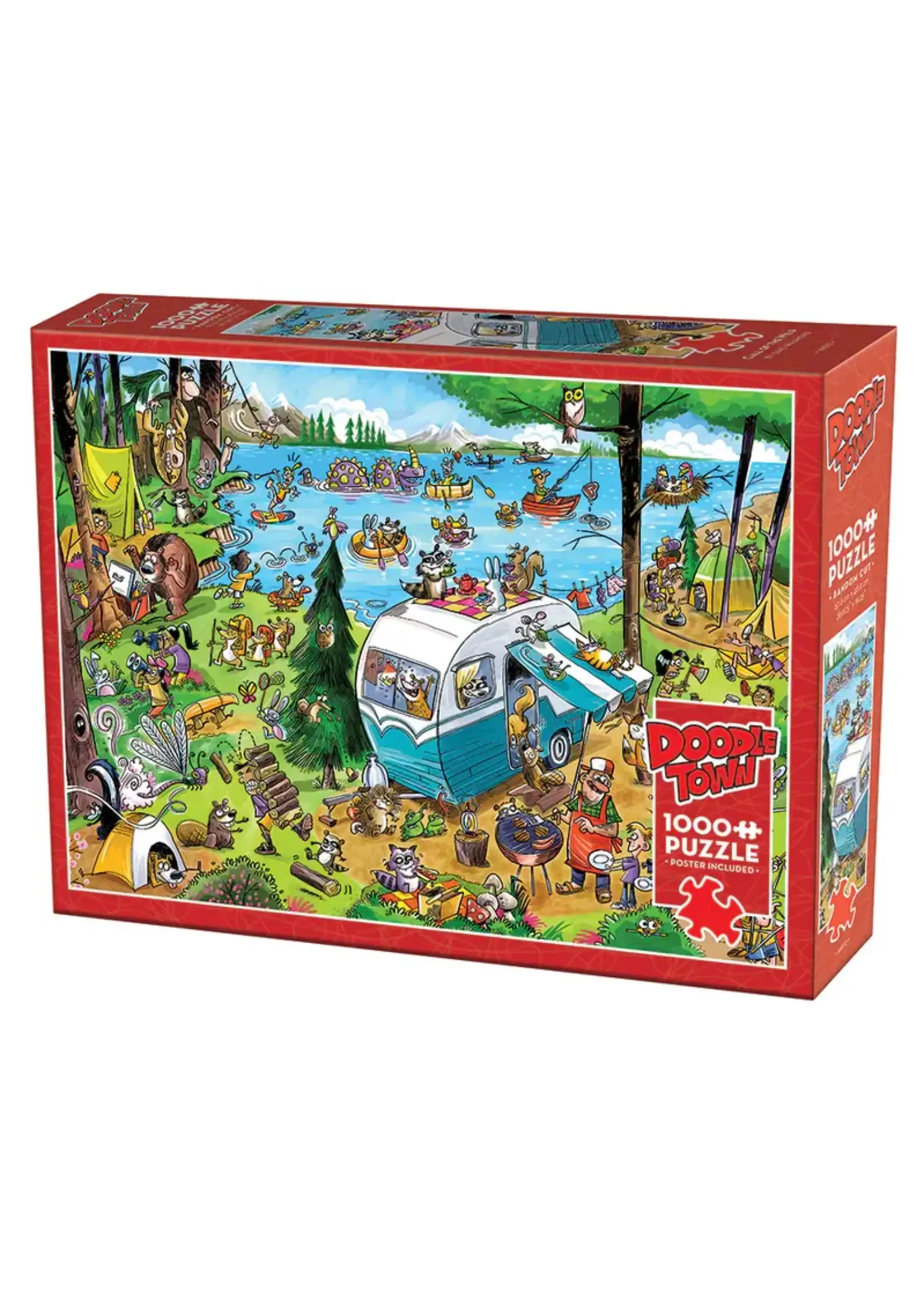 Cobble Hill CH44512 Doodle Town Call of the Wild (Puzzle1000)