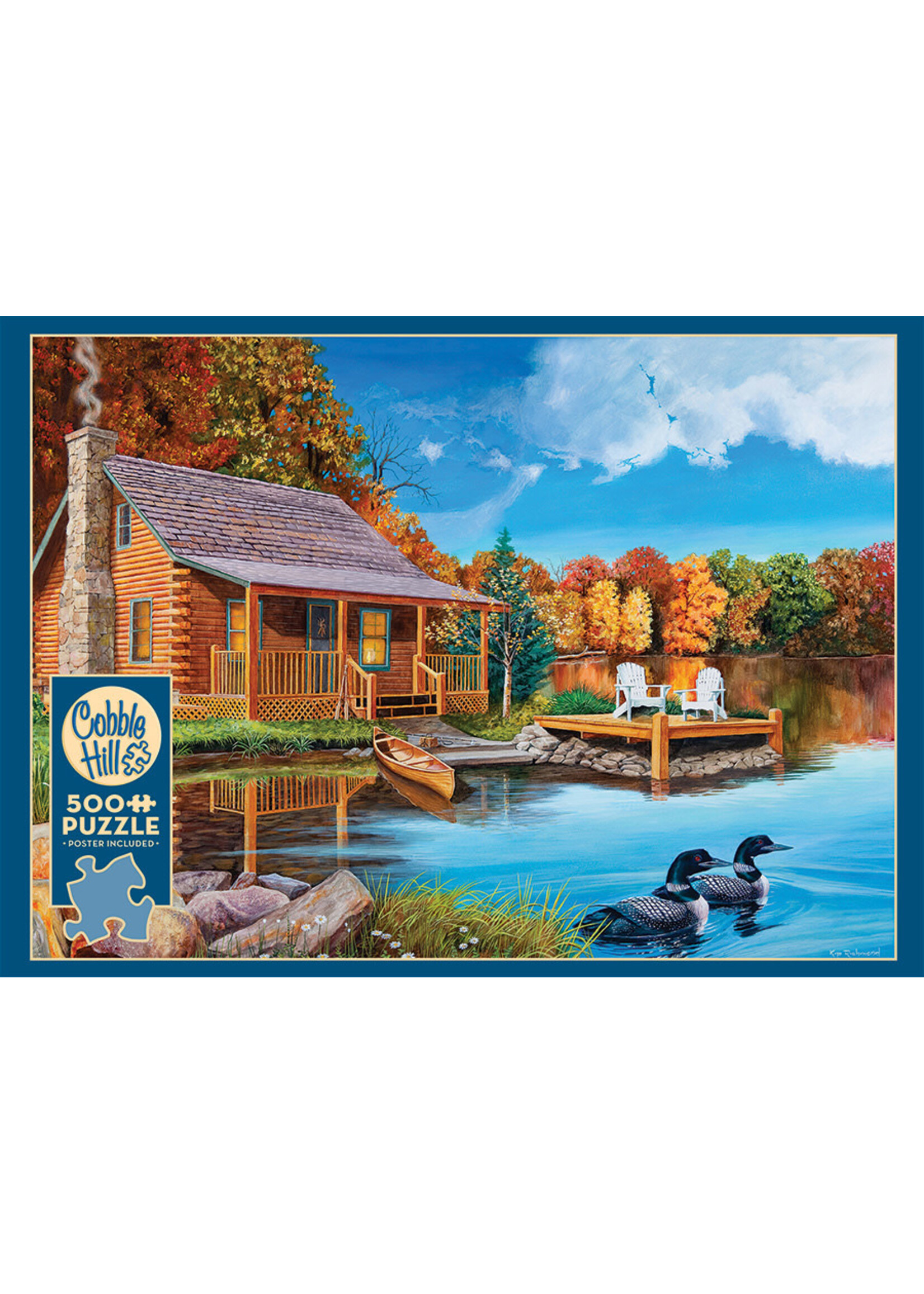 Cobble Hill CH45067 Loon Lake (Puzzle500)