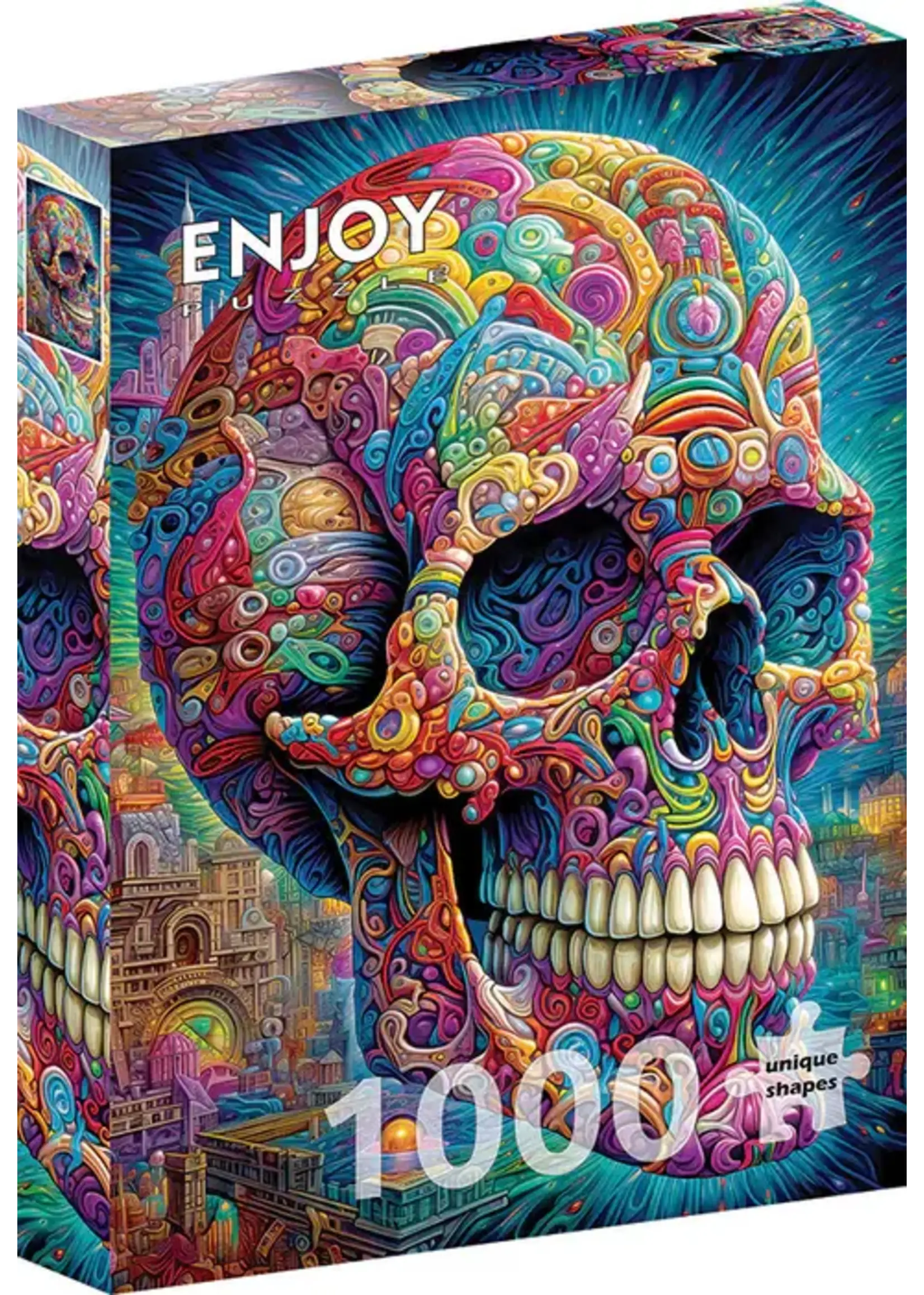 Enjoy Puzzle E2210 Quirky Skull (Puzzle1000)