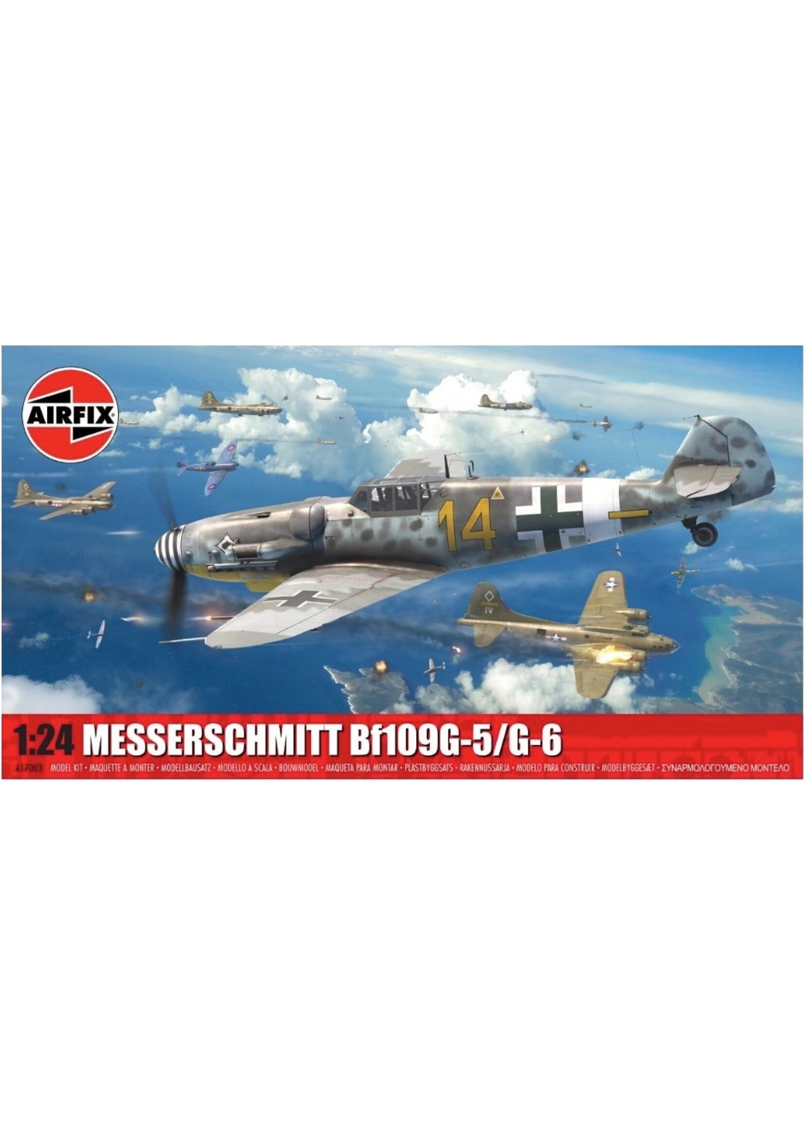 Airfix AIR17003 Messerschmitt BF109G-5/6 (1/24)