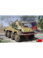MiniArt MIART53014 Sd.Kfz.234/4 Schwerer Panzerspahwagen 7.5cm with Crew (1/35)