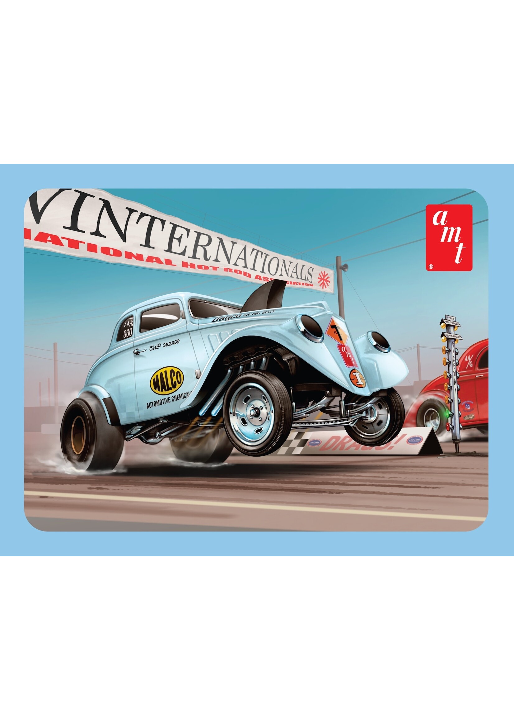 AMT AMT1513 1933 Willys Gasser Ohio George (1/25)