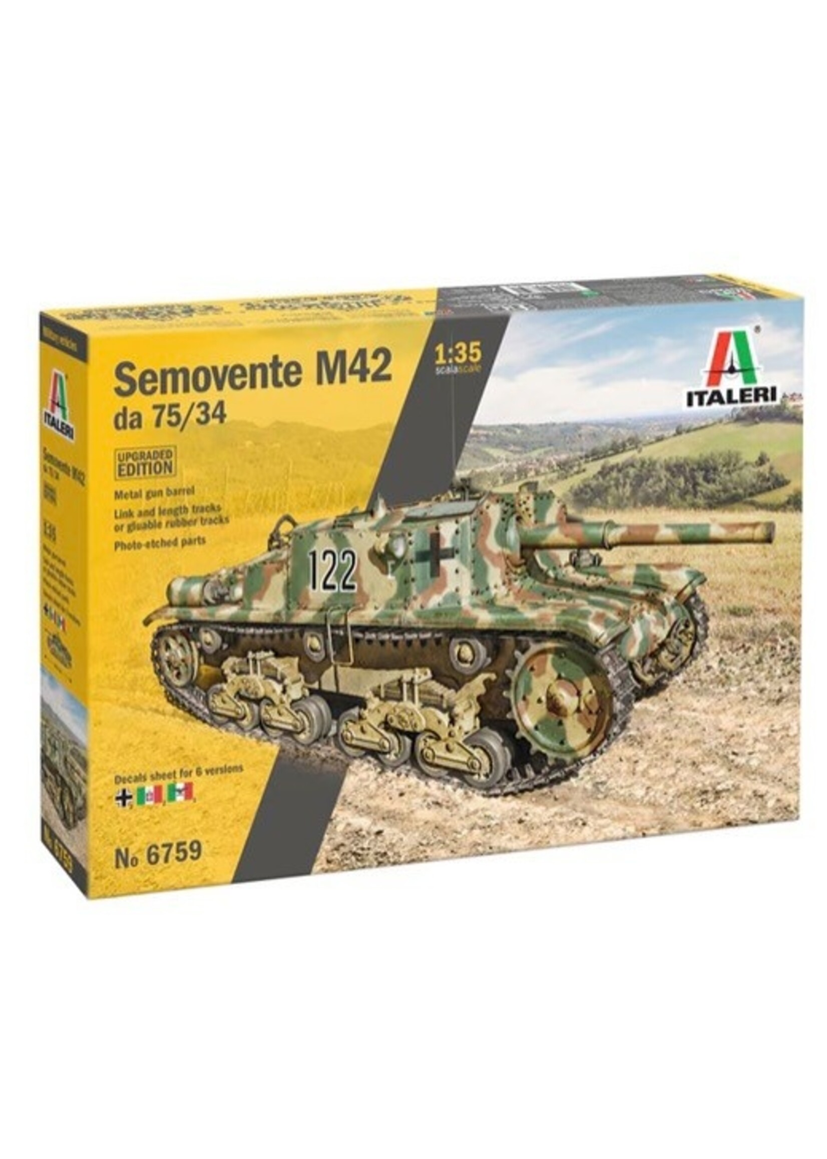 Italeri ITA6759 Semovente M42 DA 75/35 Upgrade (1/35)