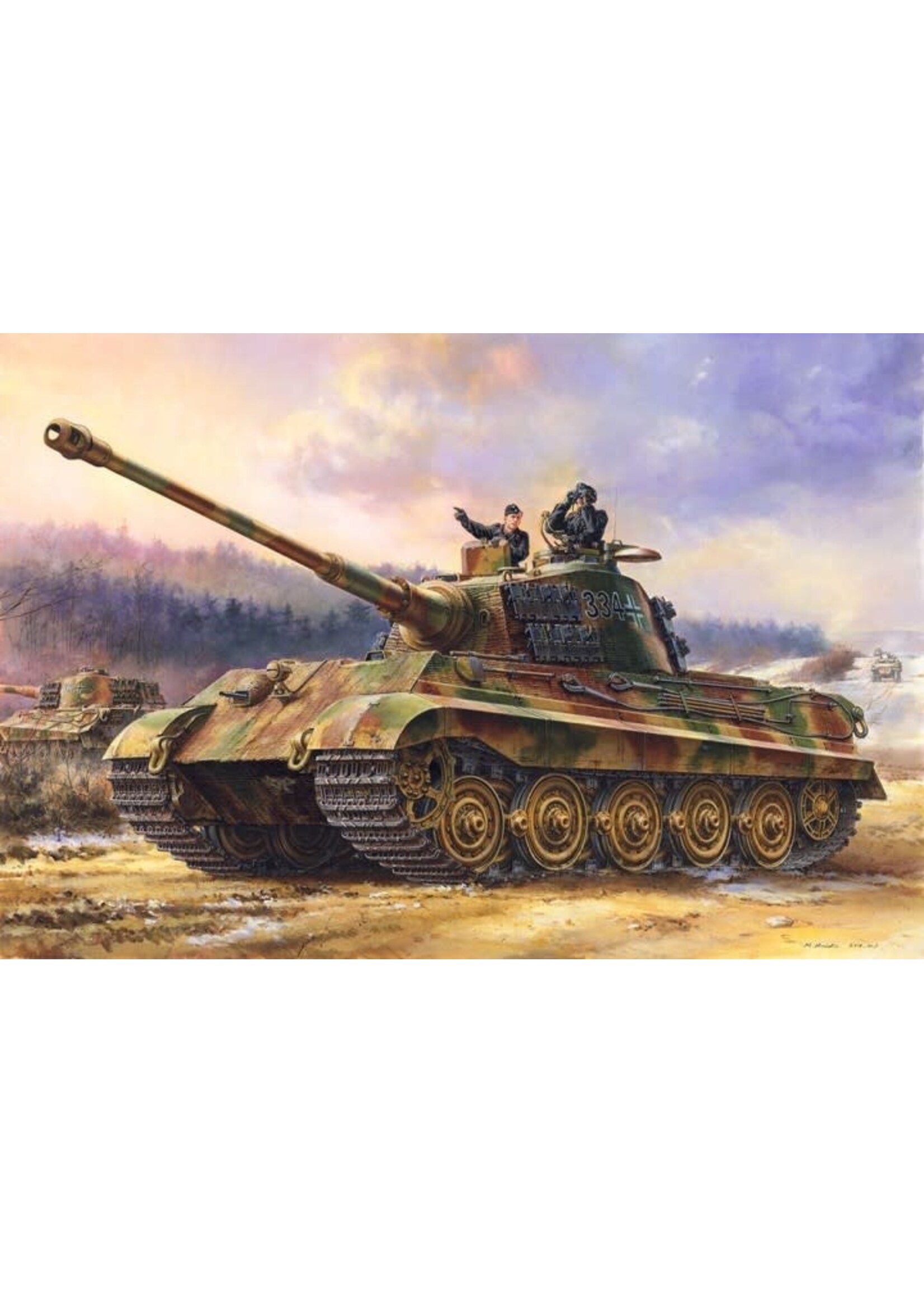 MENG MENGTS031 German Heavy Tank Sd.Kfz.182 King Tiger Henschel (1/35)