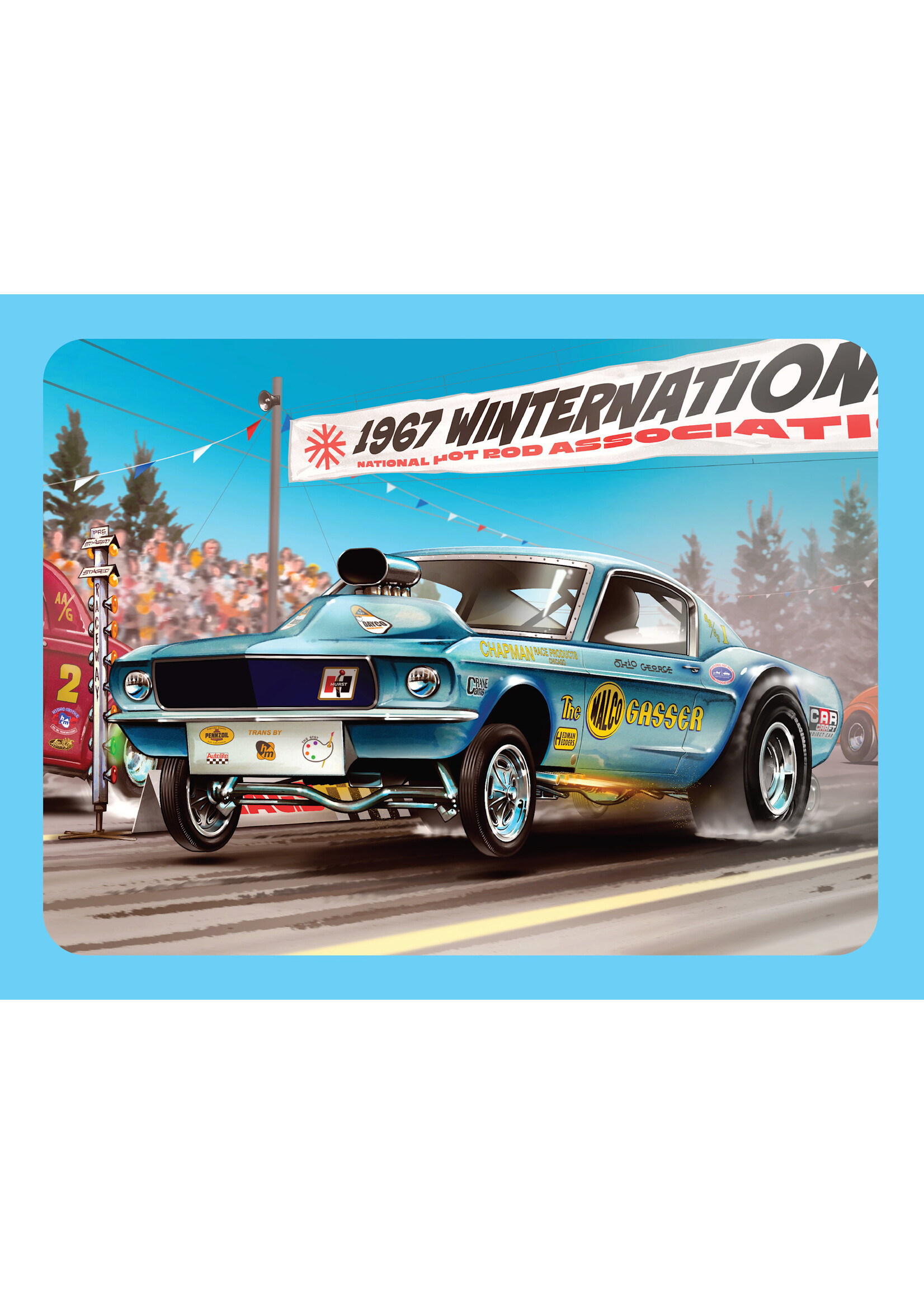 MPC MPC1027 Ohio George Malco Gasser Mustang (1/25)