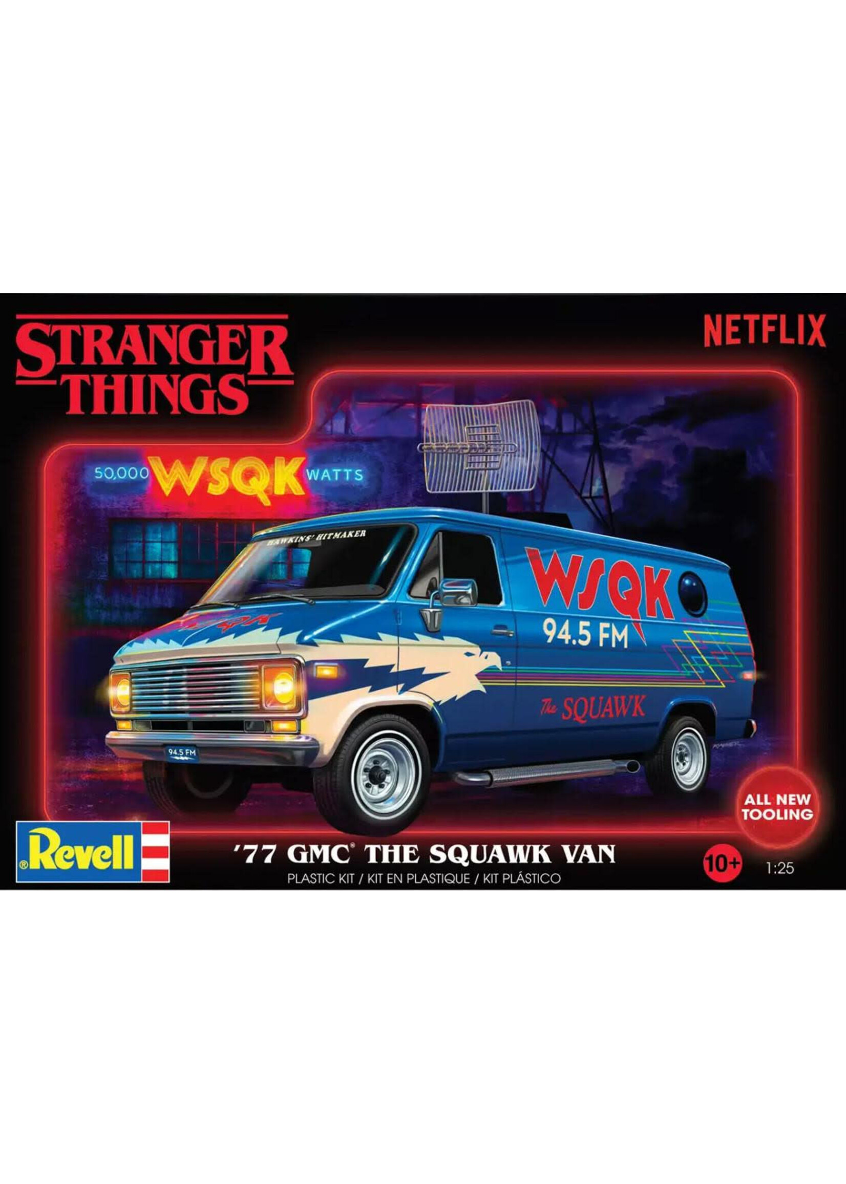 Revell REV4578 1977 GMC Squawk Van (1/25)