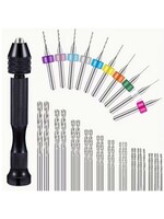 Pin Vice with Drill Bits (36pc)