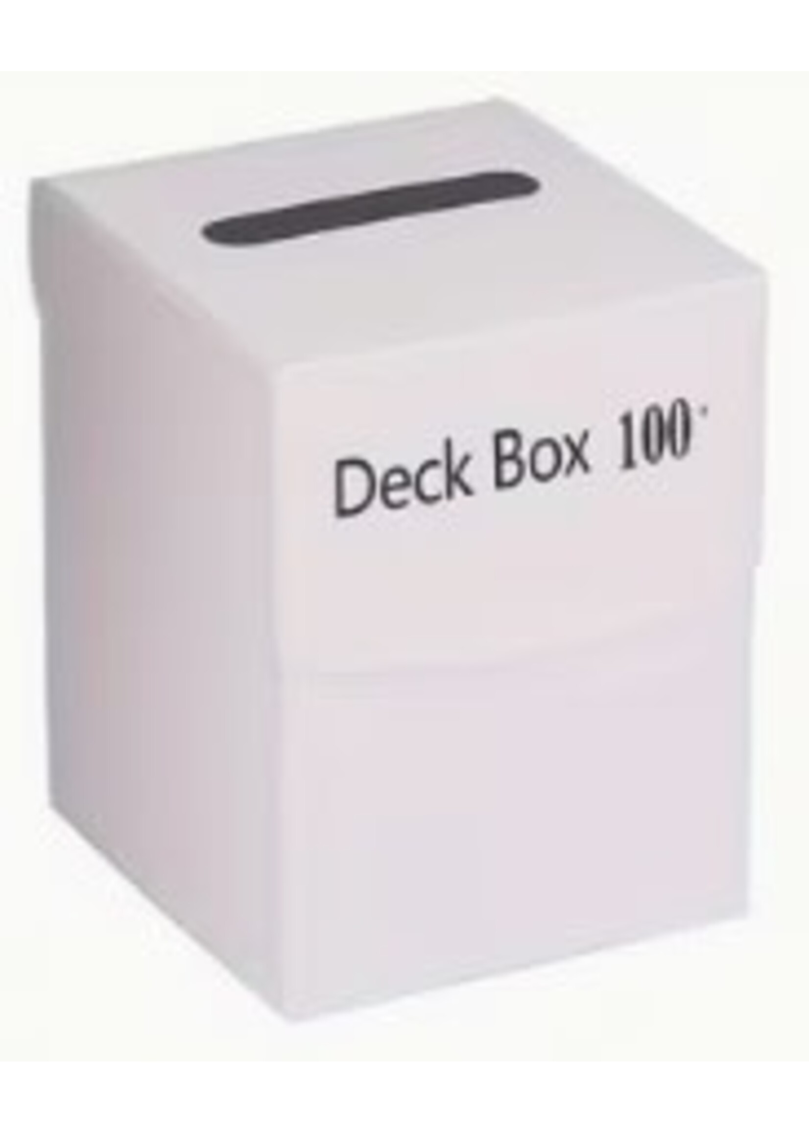 Deck Box 100+ White