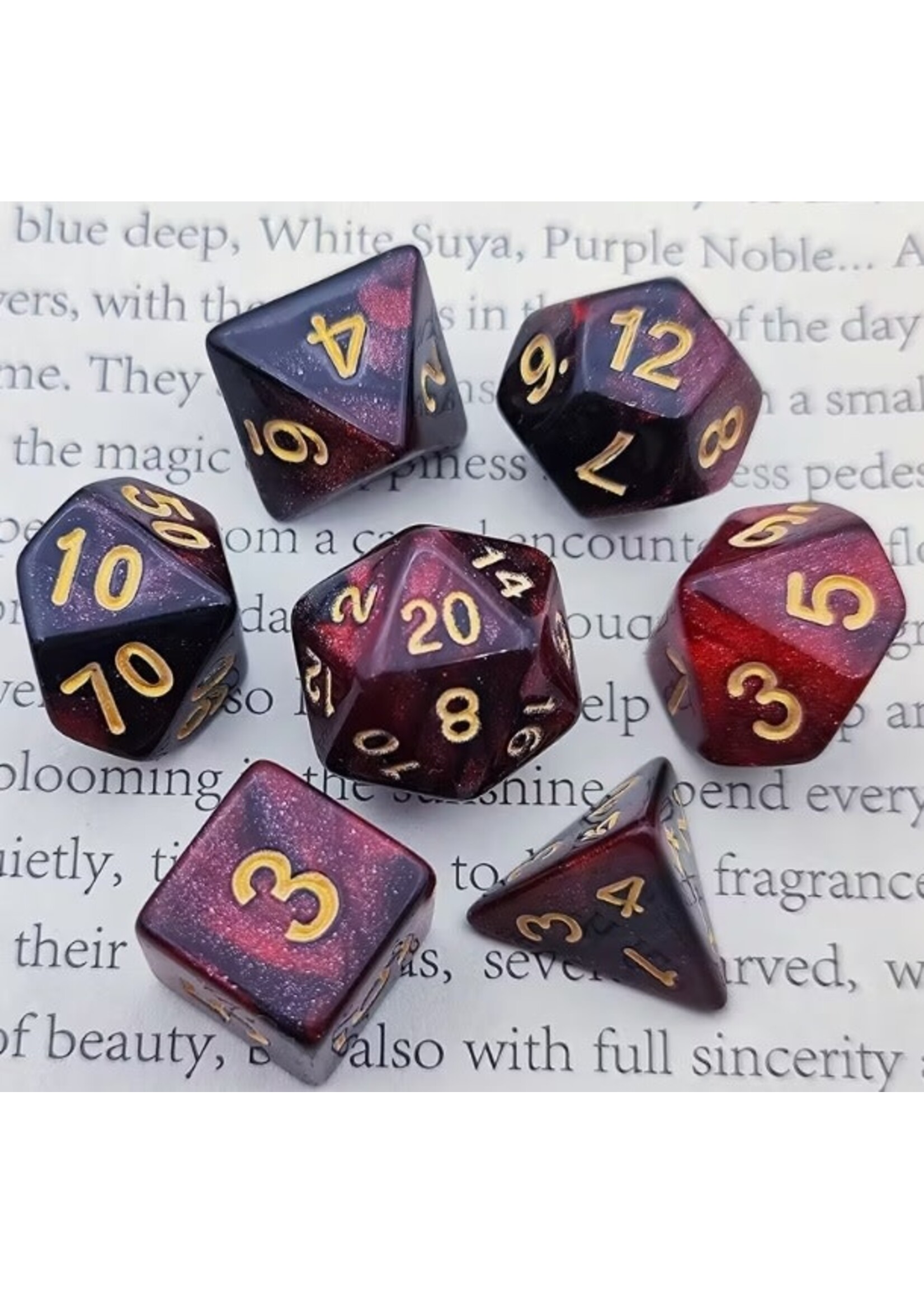Tier 1 T1 RPG Starry Sky Black Golden