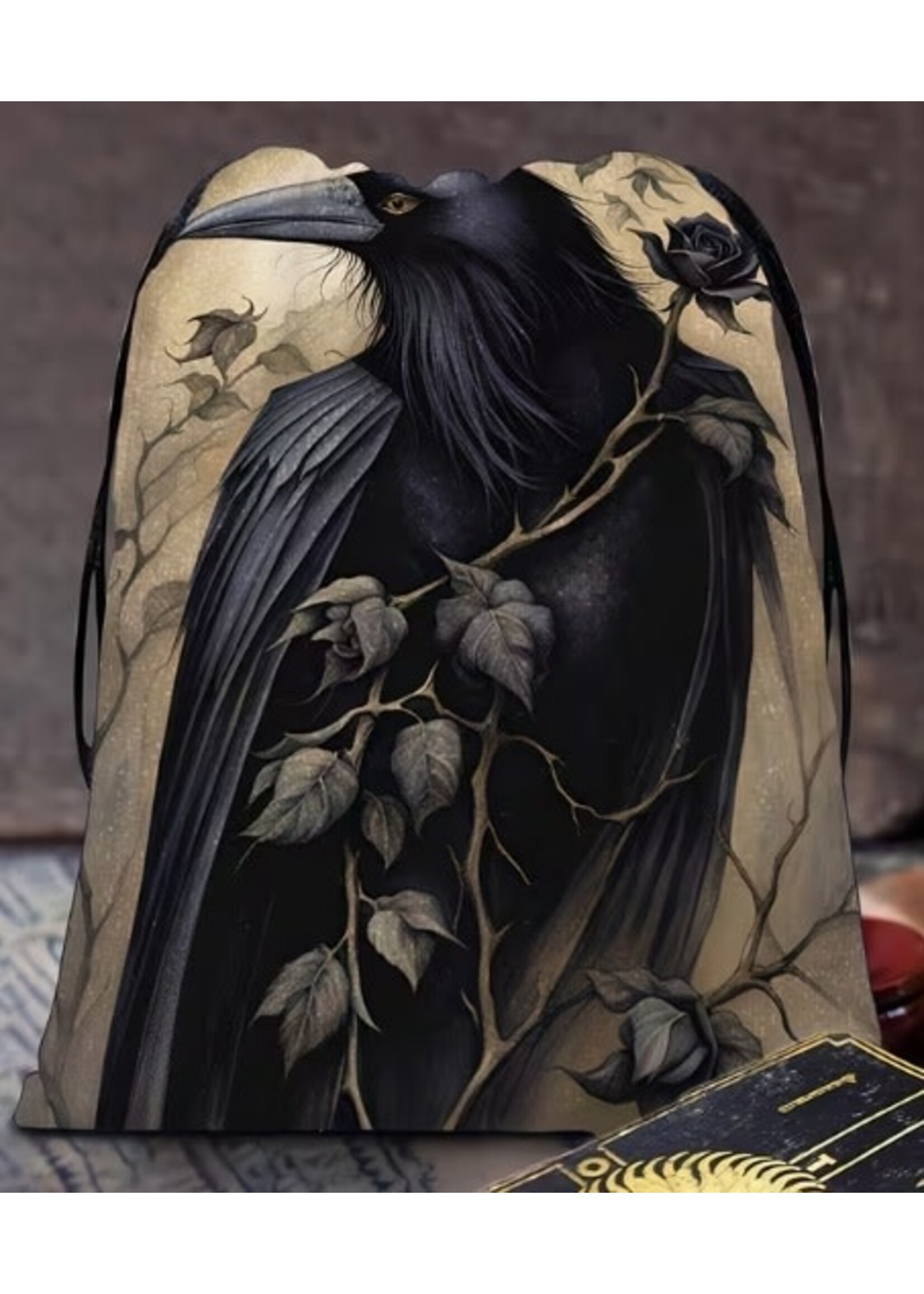 Dice Bag Gothic Raven Khaki